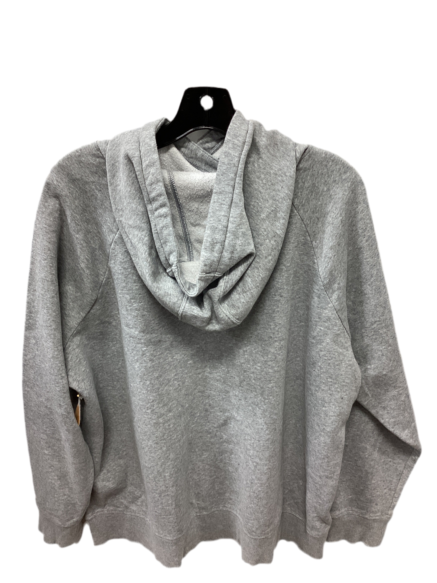 Sweatshirt Hoodie By Under Armour In Grey, Size:1X