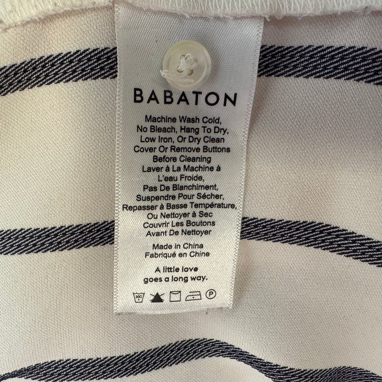 Akira Blouse By Babaton In Striped Pattern, Size: L