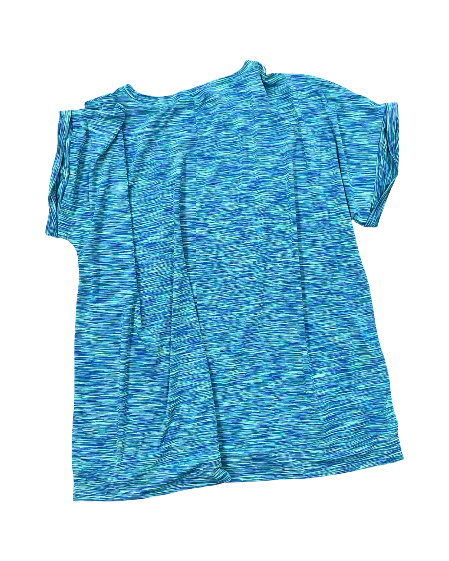 Athletic Top Ss By Energy Zone In Blue, Size:3X