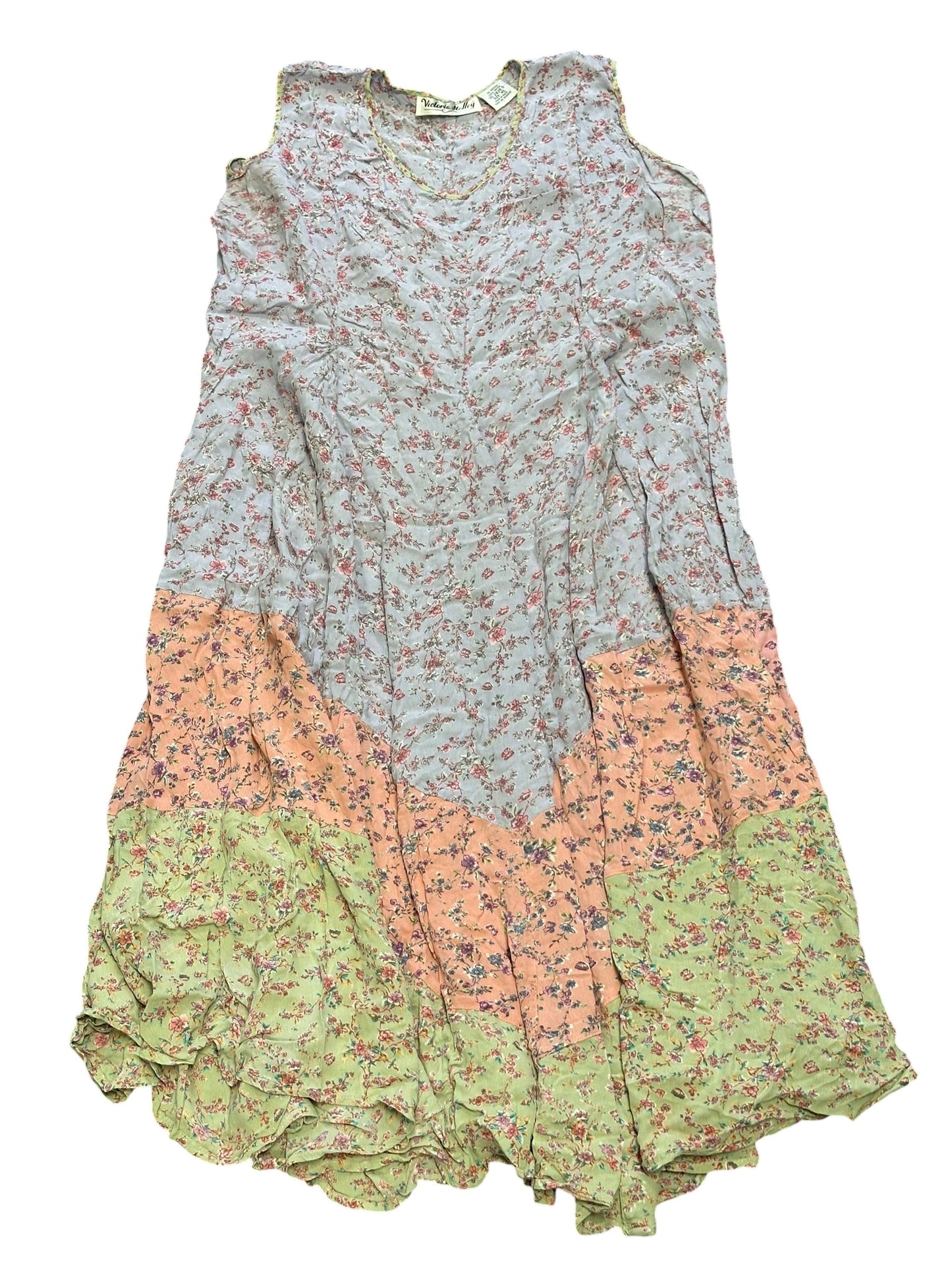Dress Casual Maxi By Victoria Ashley In Floral Print, Size:Xl