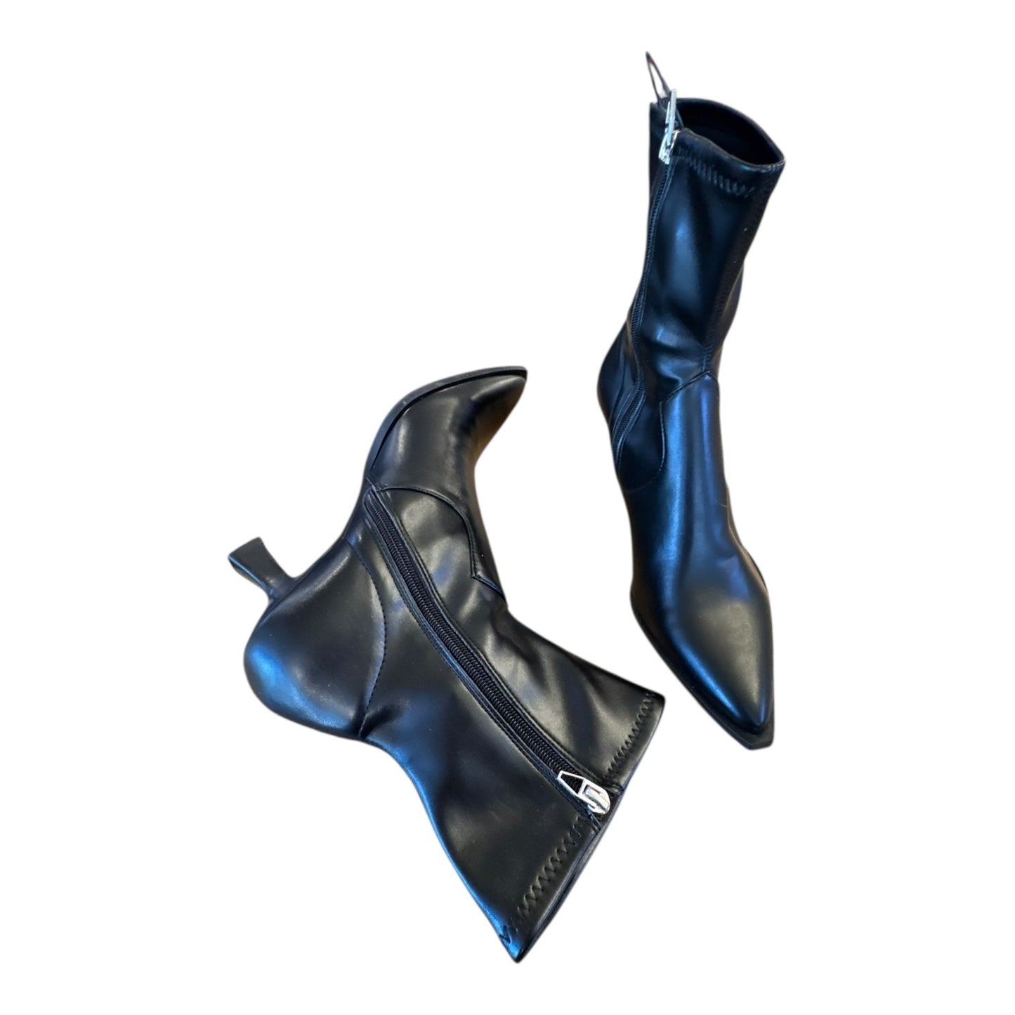 Boots Ankle Heels By Dolce Vita In Black, Size:8.5