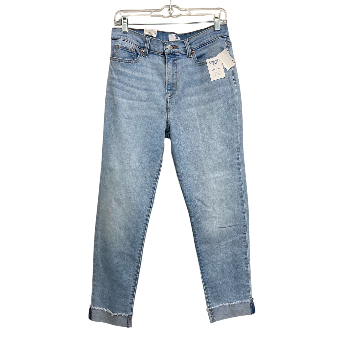 Jeans Boyfriend By Denizen By Levis In Blue Denim, Size:6