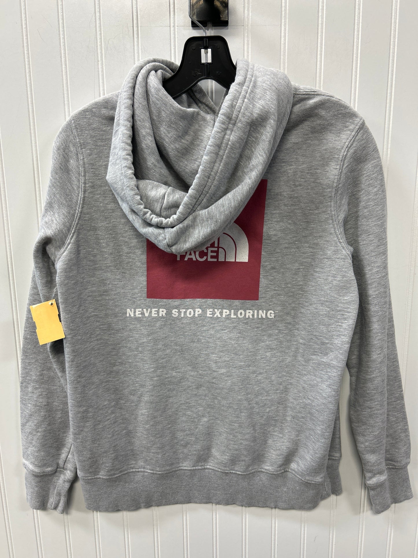 Sweatshirt Hoodie By The North Face In Grey, Size:S