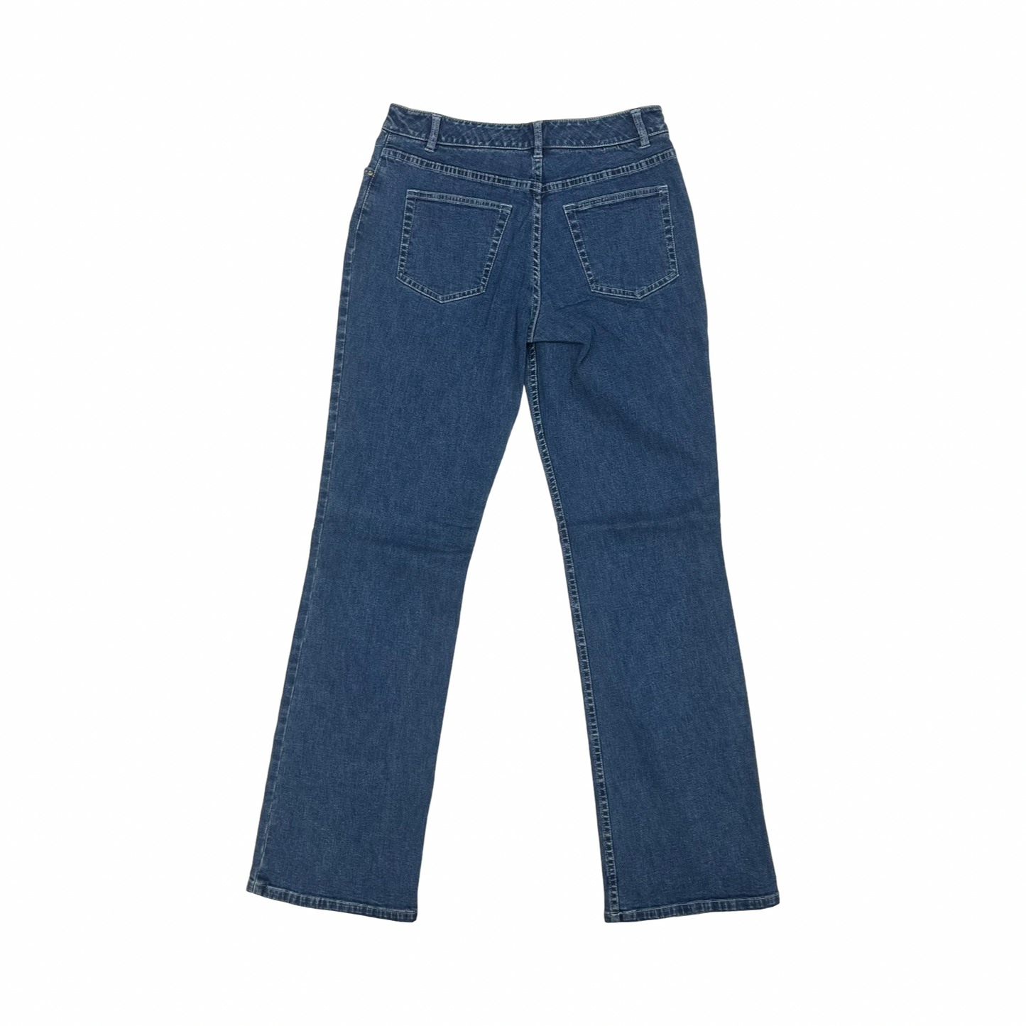 Jeans Boot Cut By Tahari In Blue Denim, Size:8