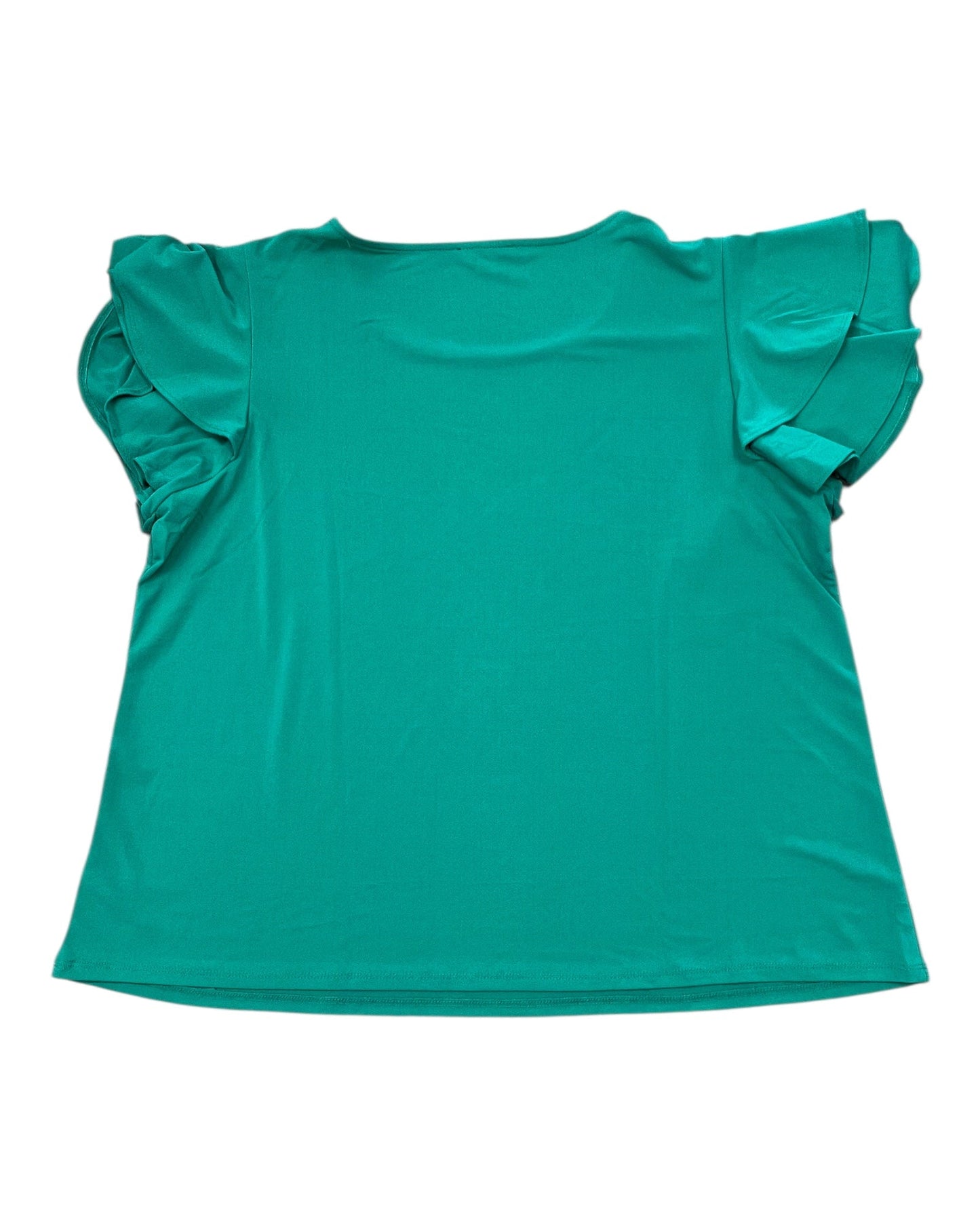 Top Ss By Adrianna Papell In Green, Size:2X