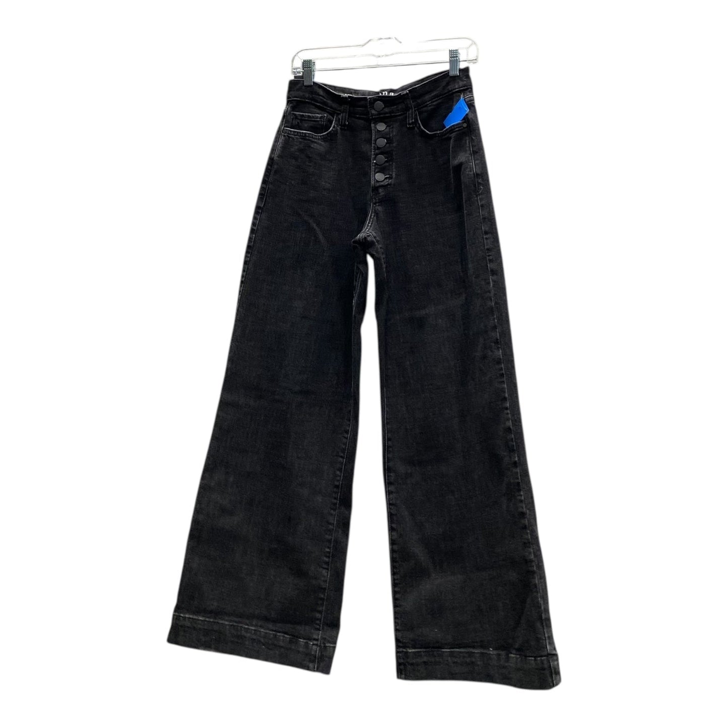 Jeans Wide Leg By Ana In Black, Size:6