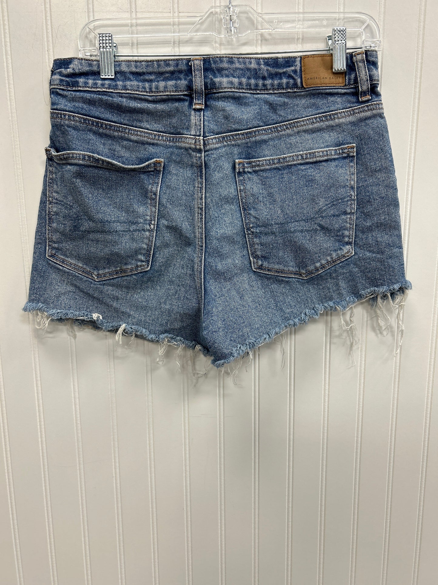 Shorts By American Eagle In Blue Denim, Size:10
