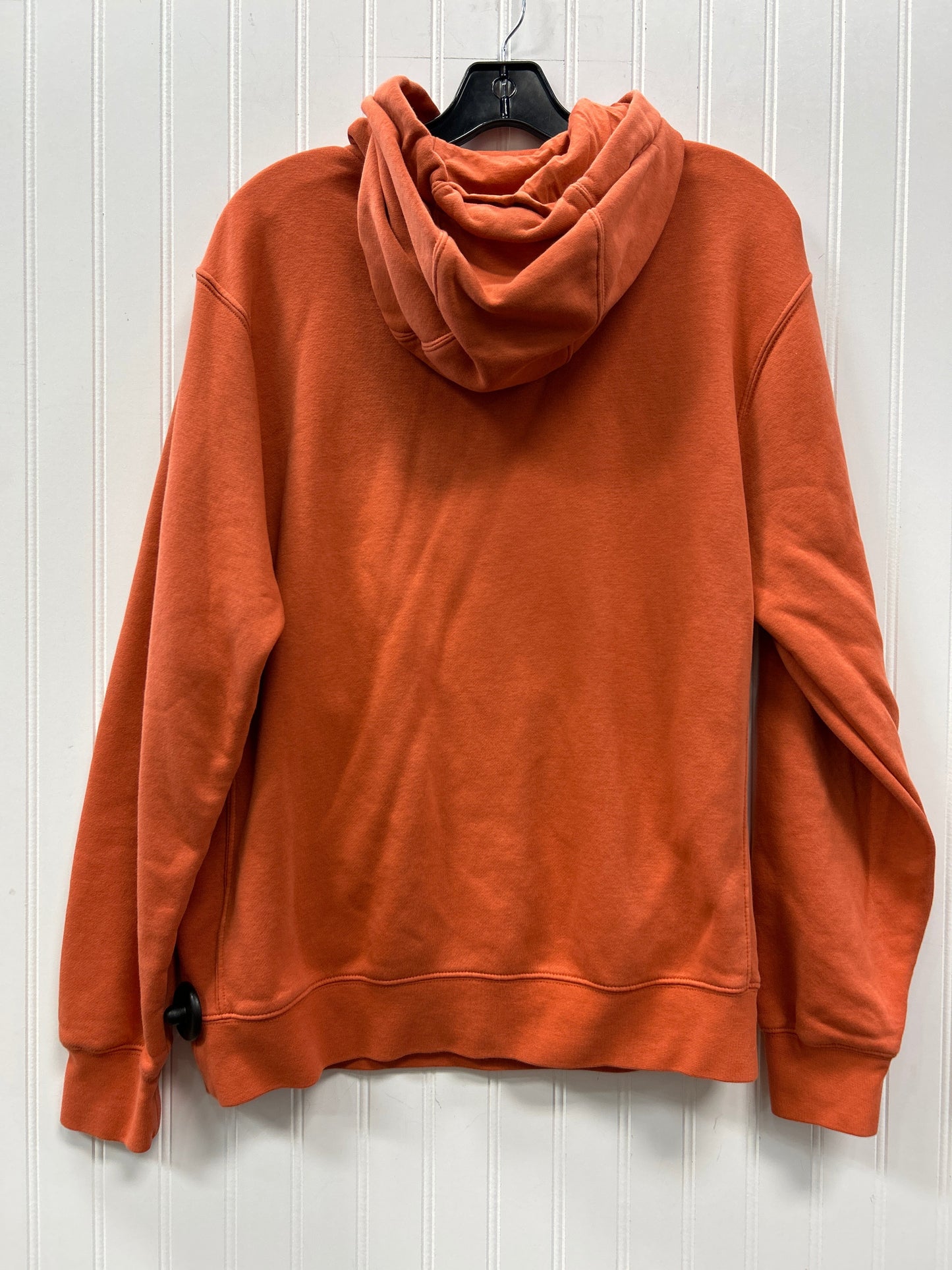 Sweatshirt Hoodie By Nike Apparel In Orange, Size:M