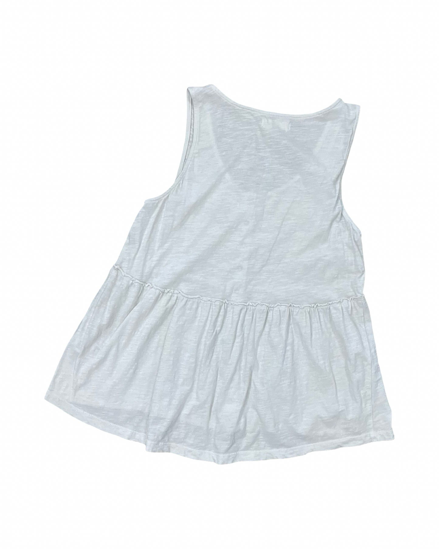 Top Sleeveless By Lucky Brand In White, Size:S