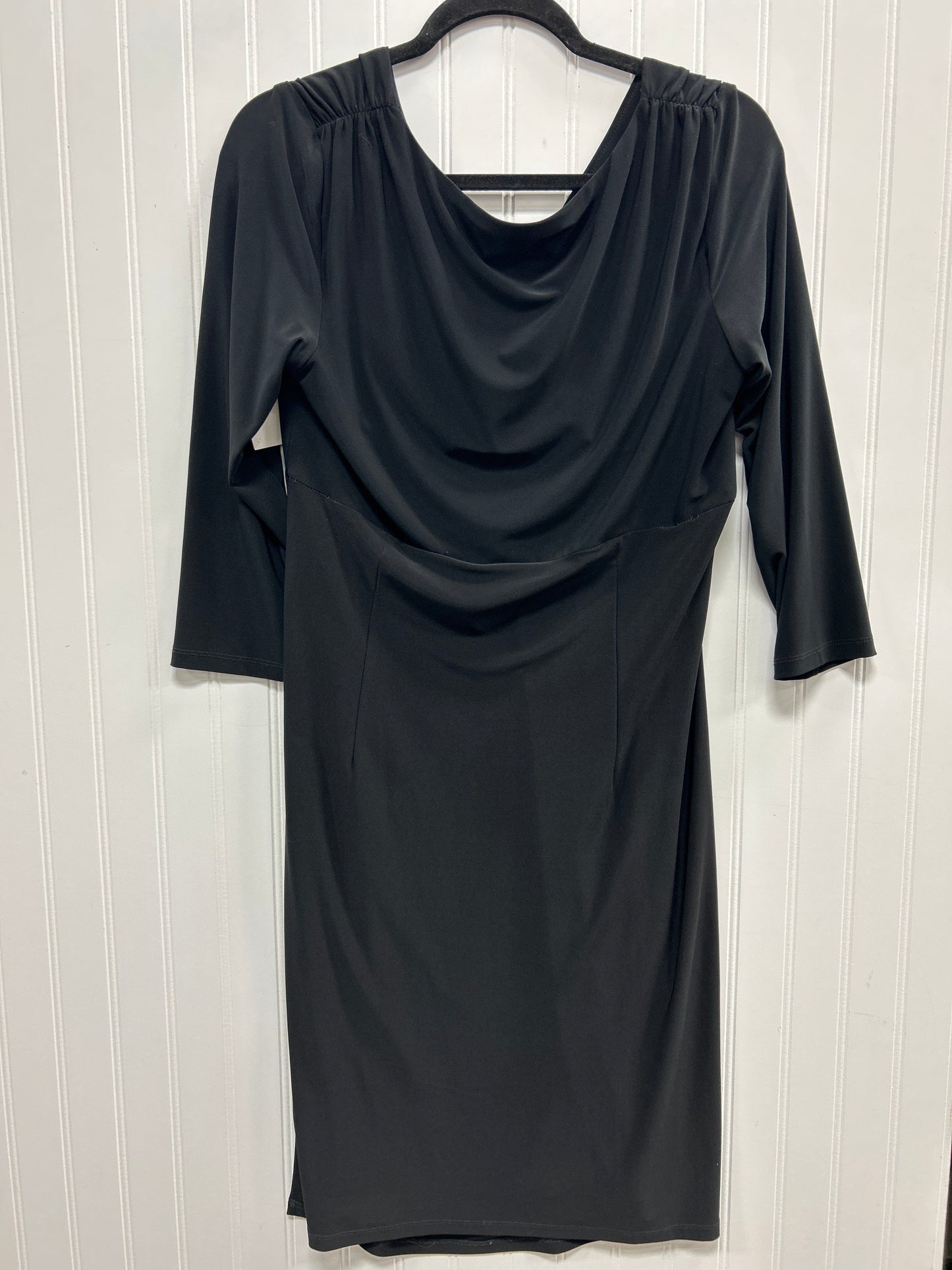 Dress Party Long By Ralph Lauren In Black, Size:14
