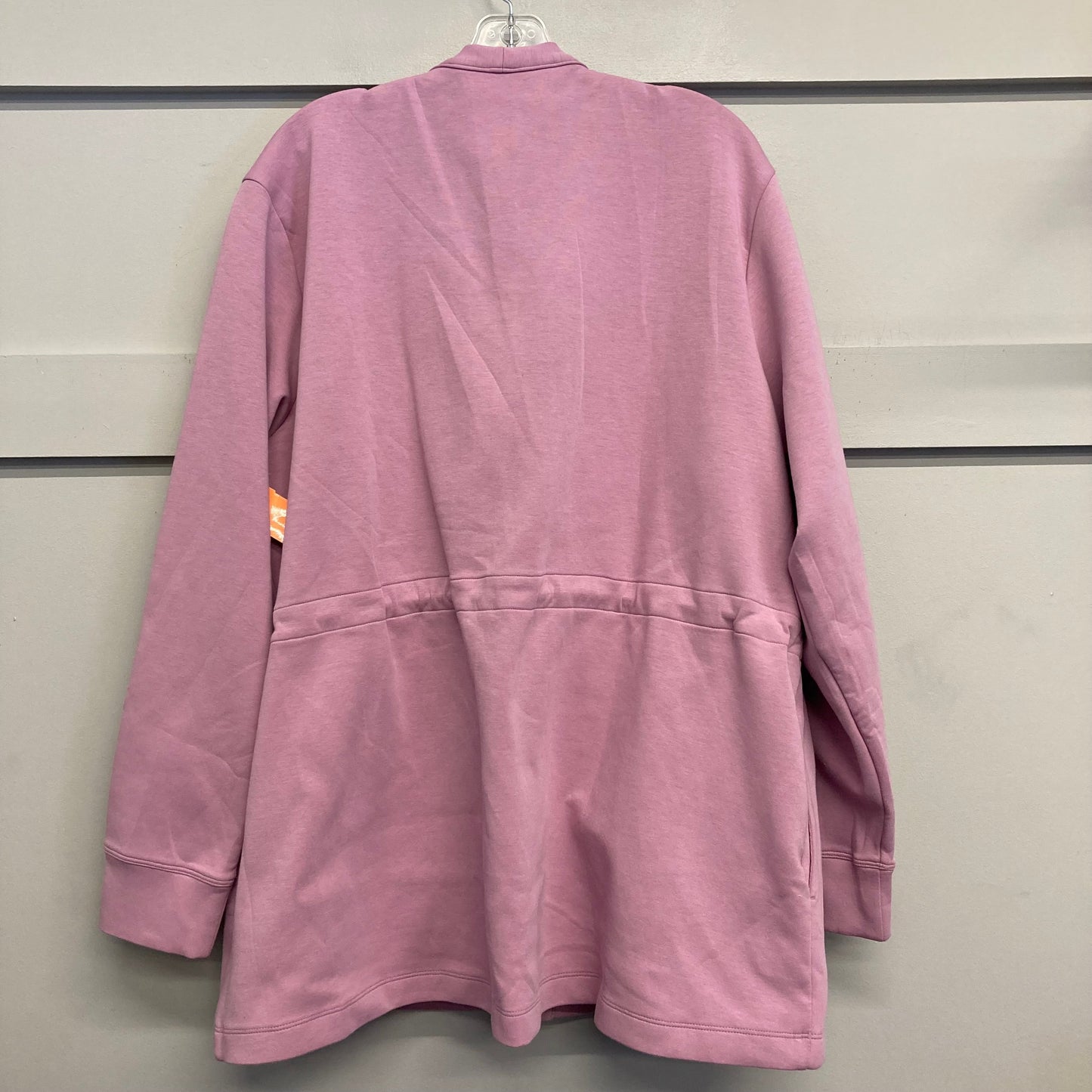 Athletic Jacket By Tek Gear In Pink, Size:2X