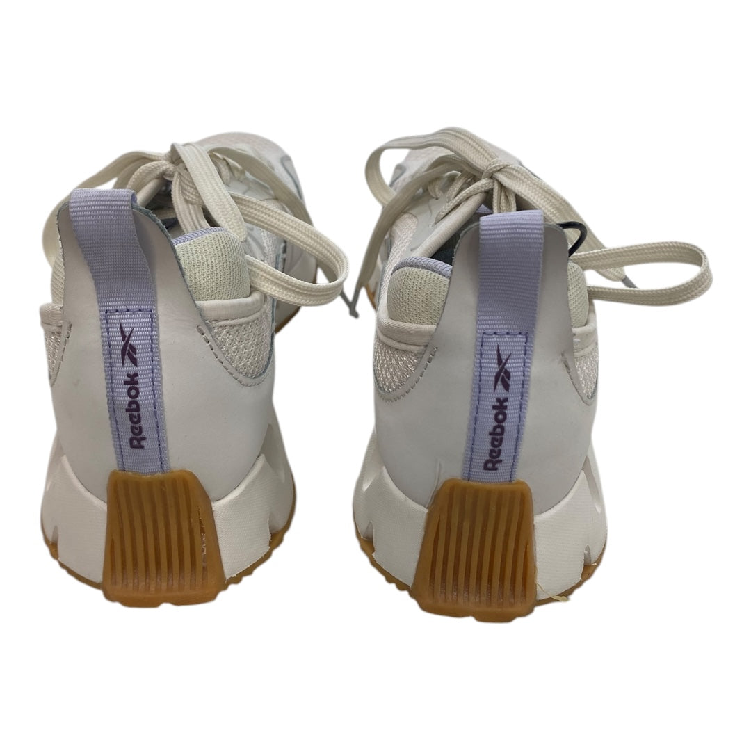 Shoes Athletic By Reebok In Cream, Size:7.5