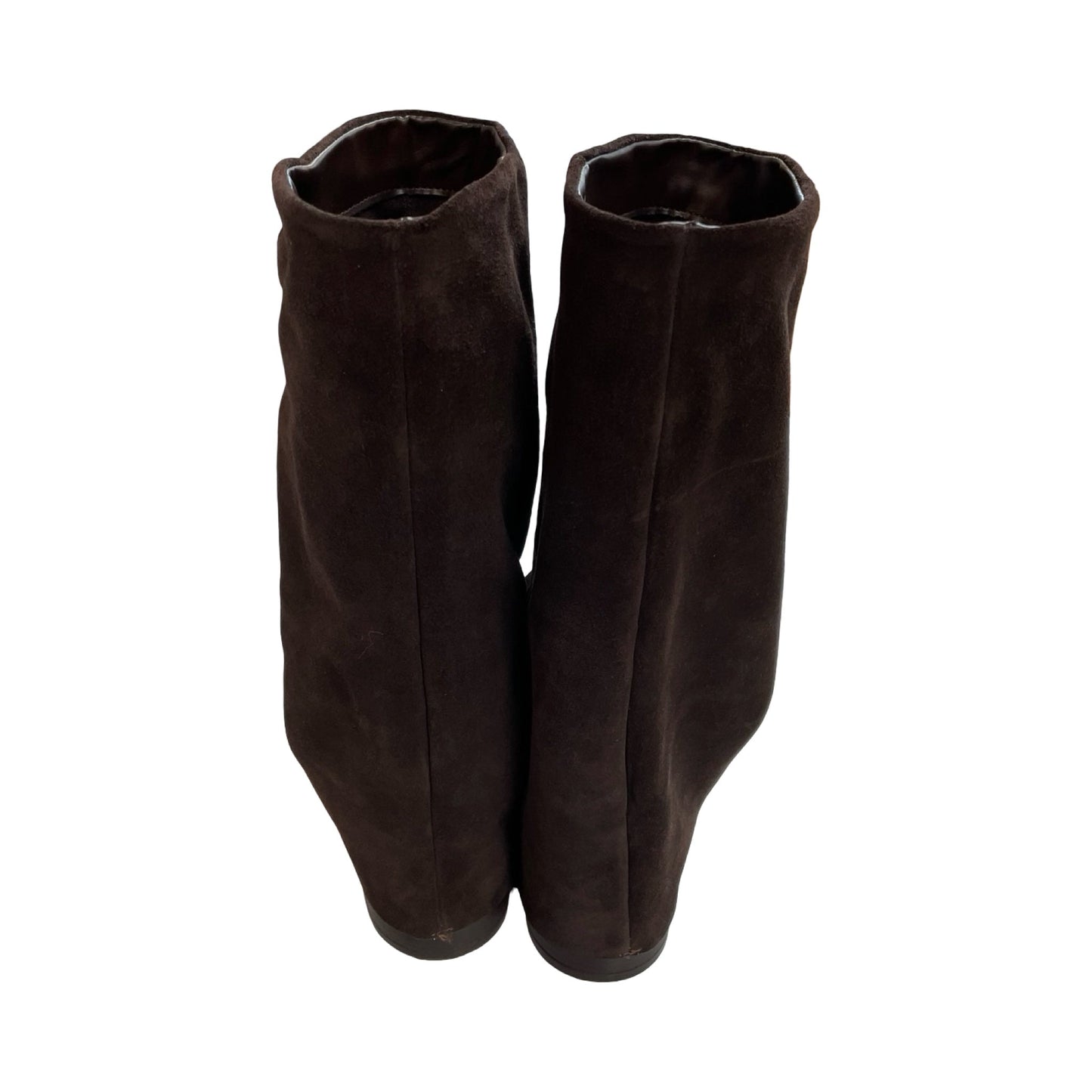 Boots Knee Flats By Steve Madden In Brown, Size:7