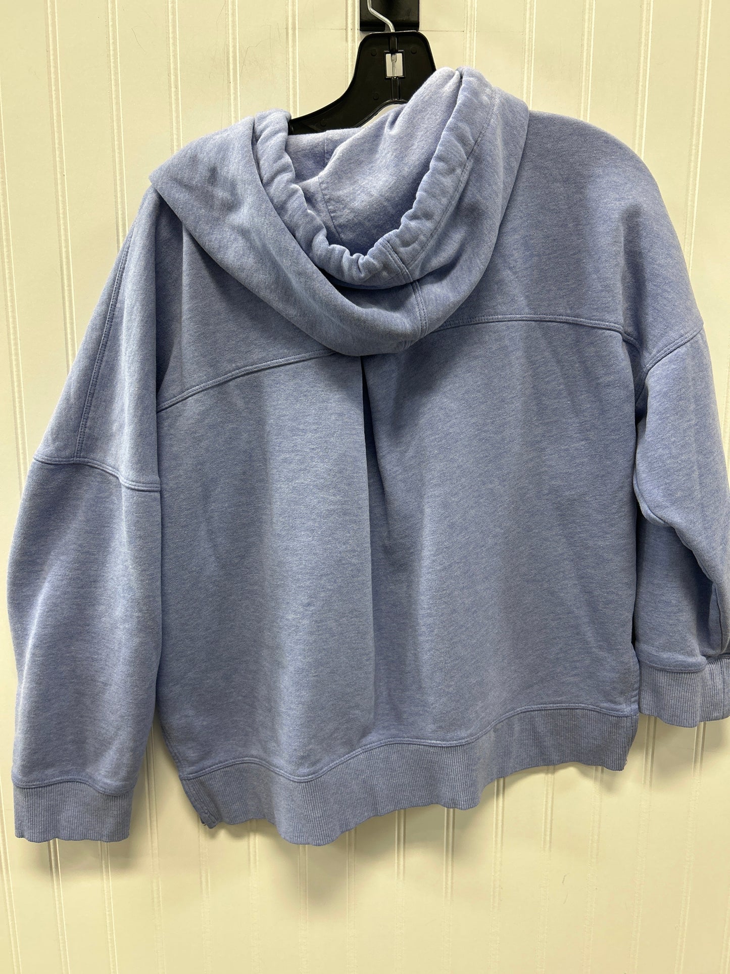 Sweatshirt Hoodie By Calvin Klein In Purple, Size:Xl