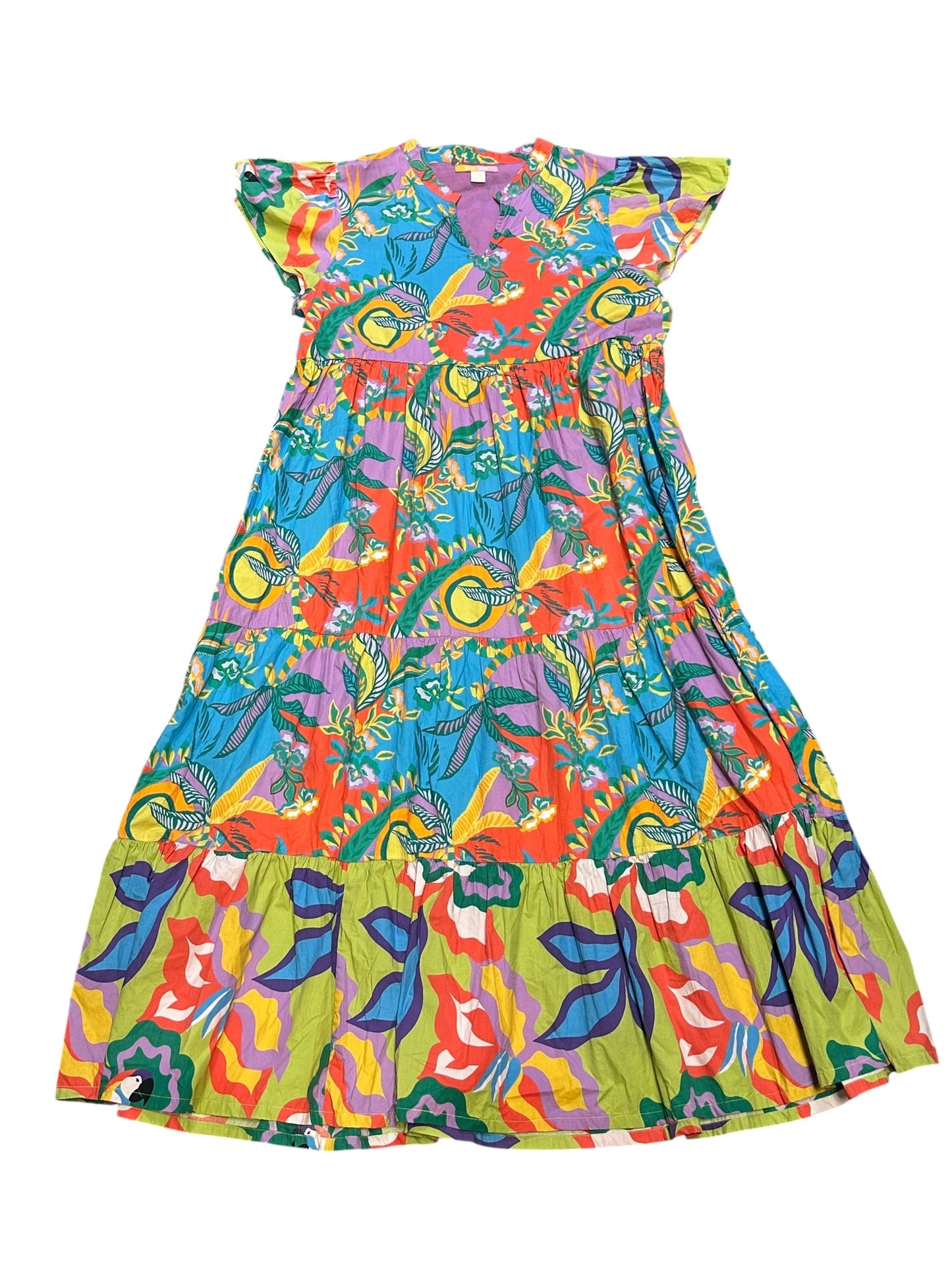 Dress Casual Maxi By Cma In Multi, Size:L