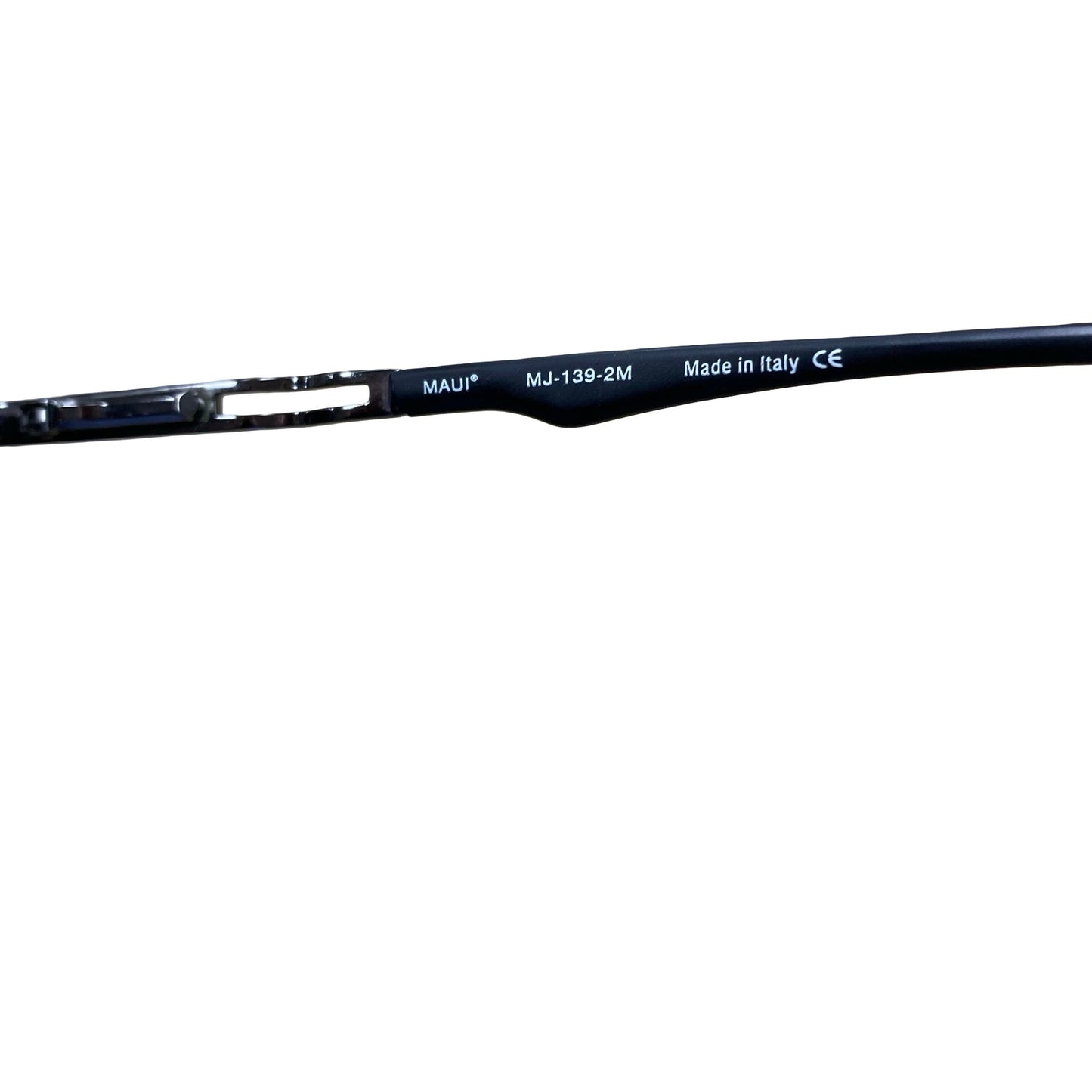 Sunglasses By Maui Jim In Black & Silver