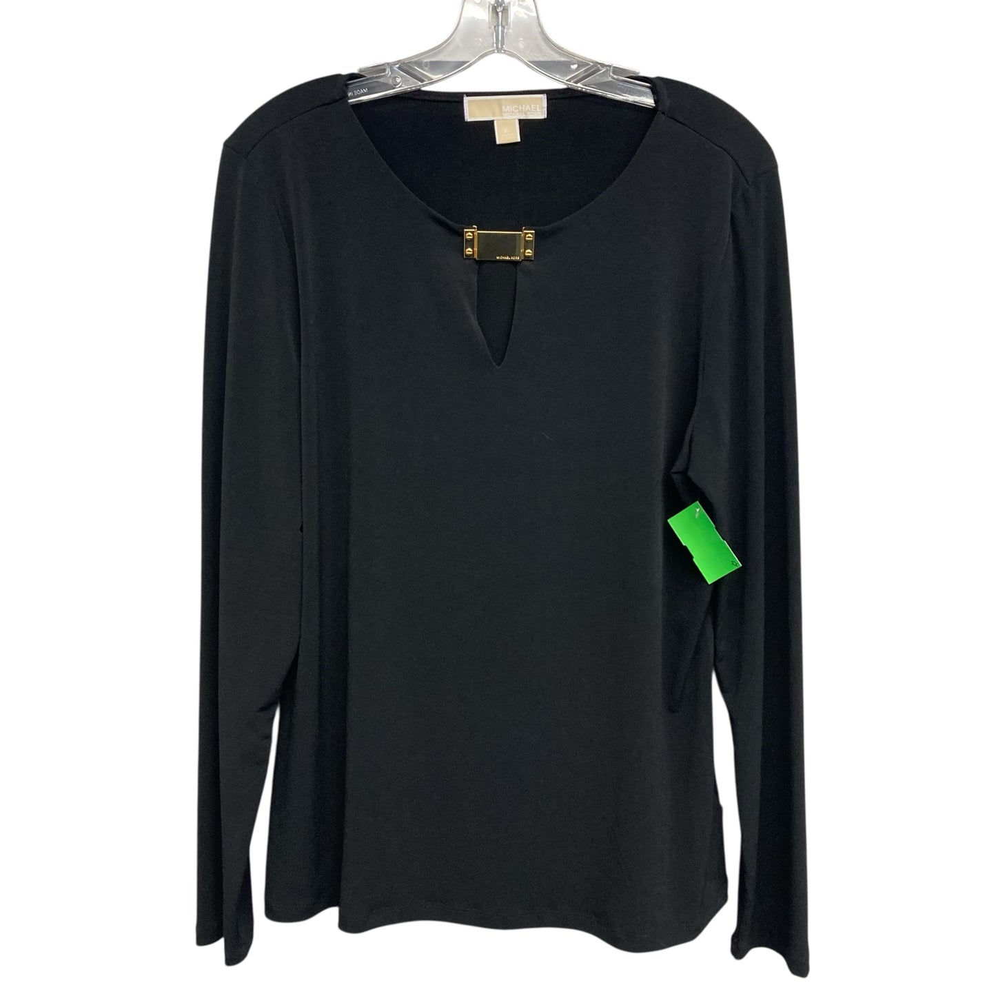 Top Ls By Michael By Michael Kors In Black, Size:Xl