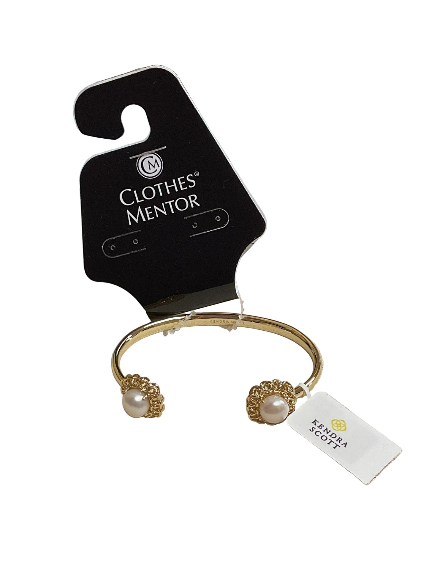 Bracelet Cuff By Kendra Scott In Gold & White