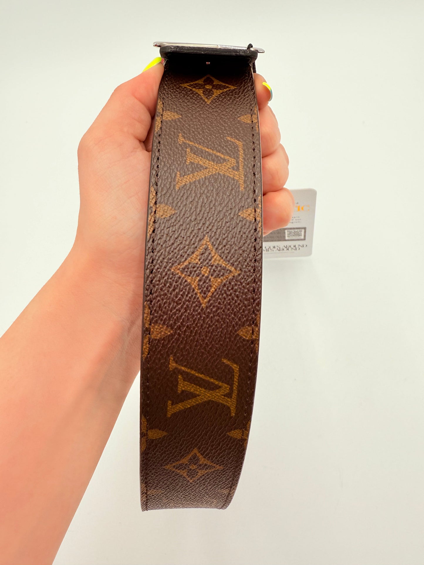 Belt Luxury Designer By Louis Vuitton In Brown
