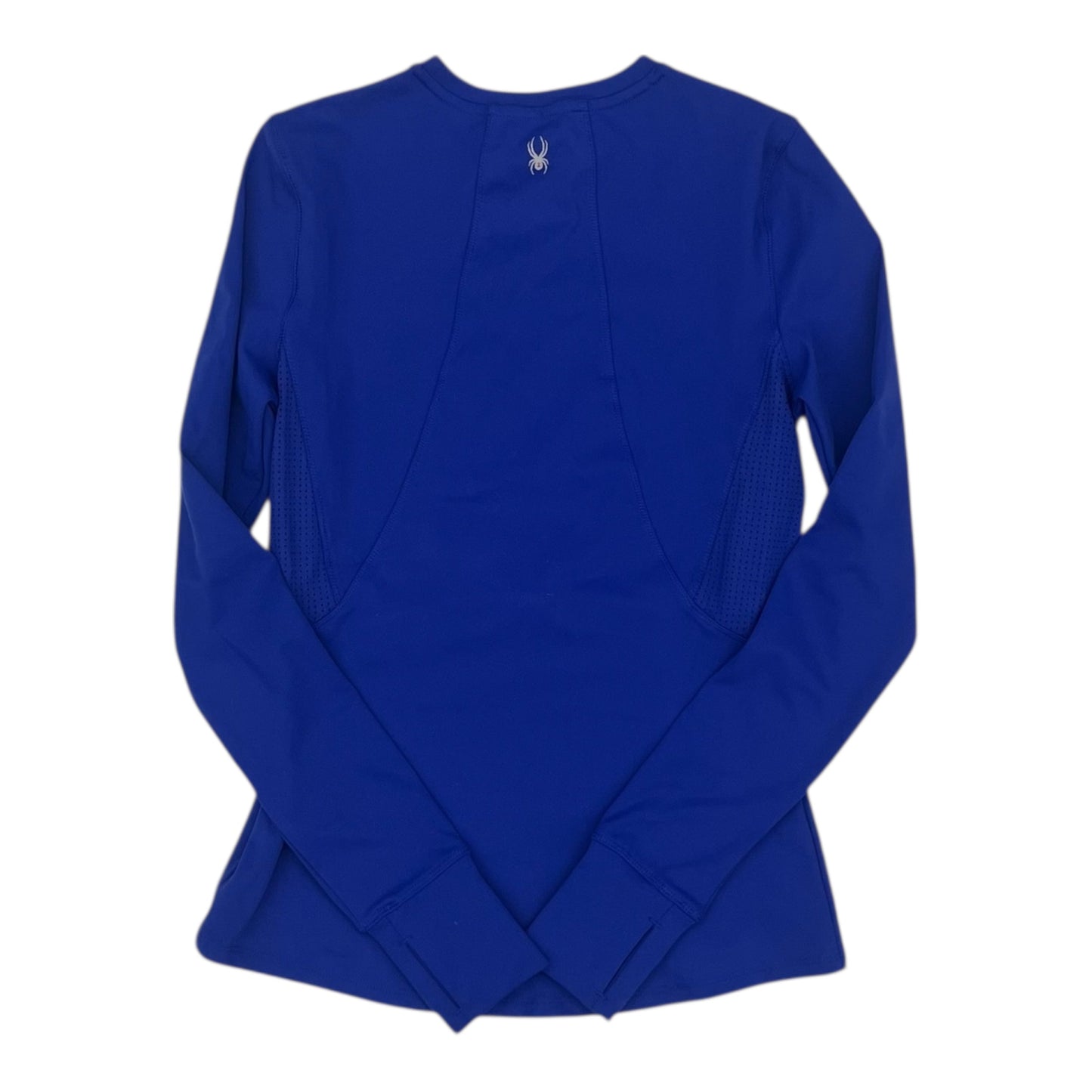 Athletic Top Ls Crewneck By Spyder In Blue, Size:Xs