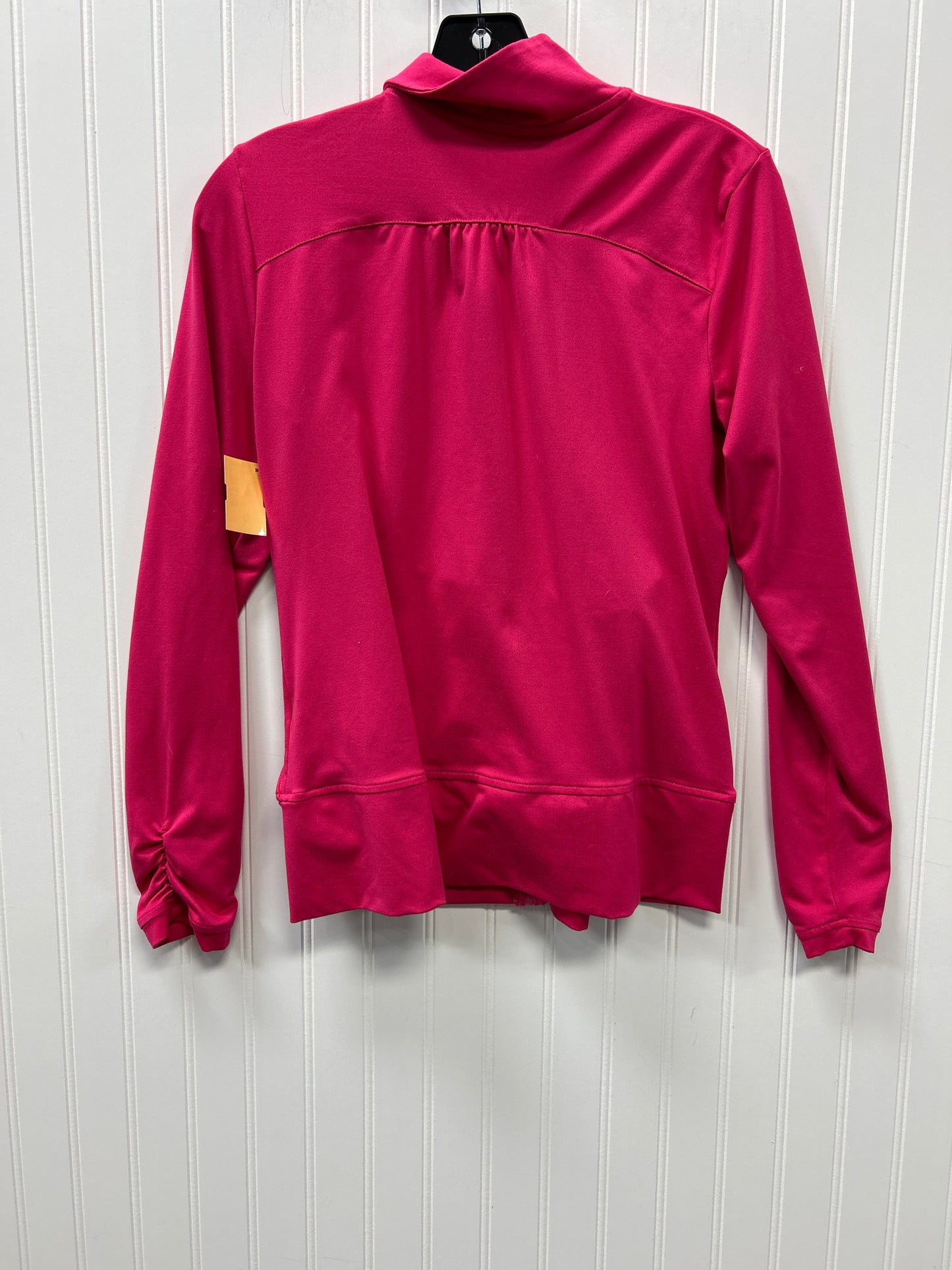 Athletic Jacket By Champion In Pink, Size:M