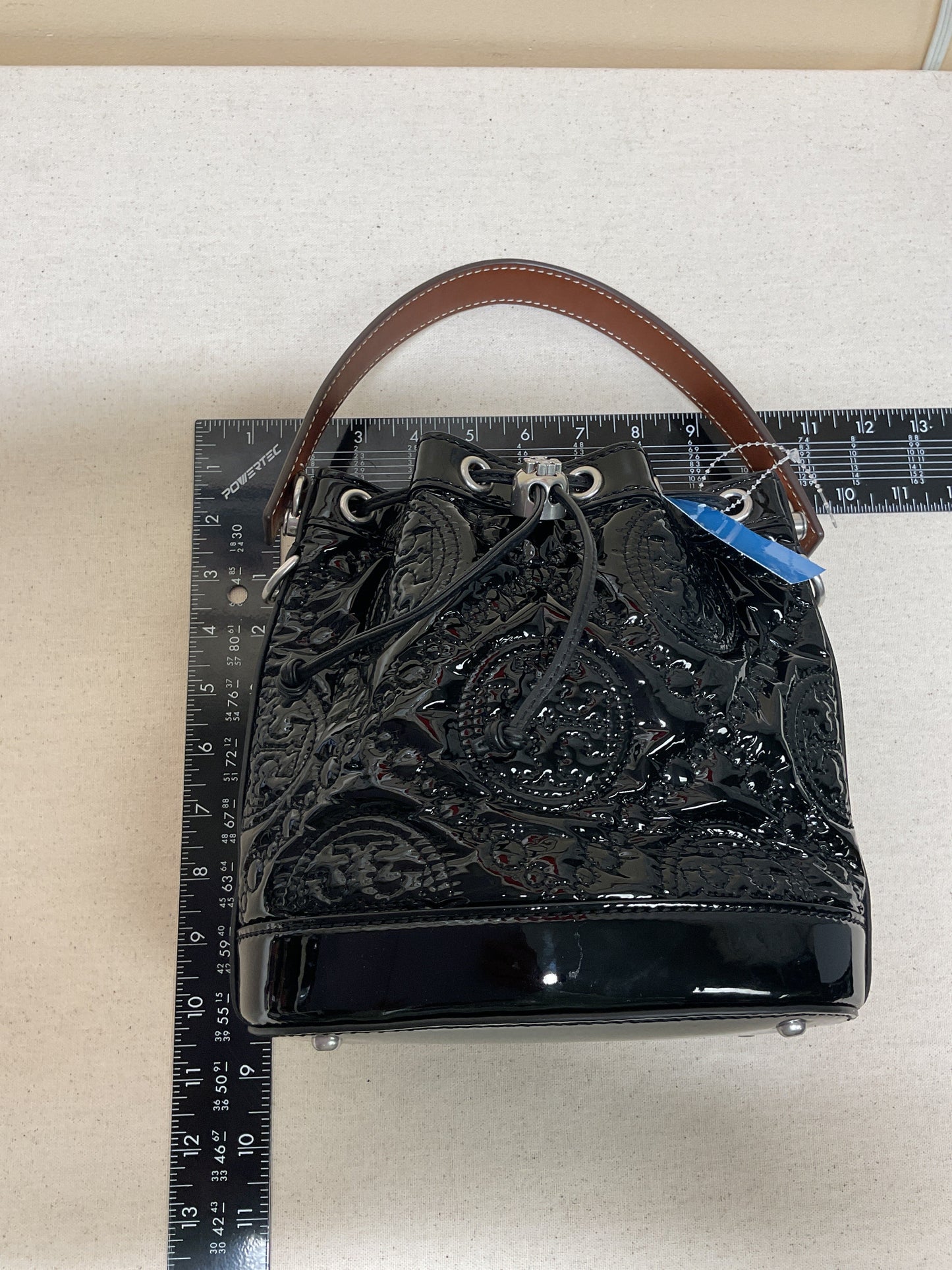 Handbag Designer By Tory Burch In Black, Size:Small