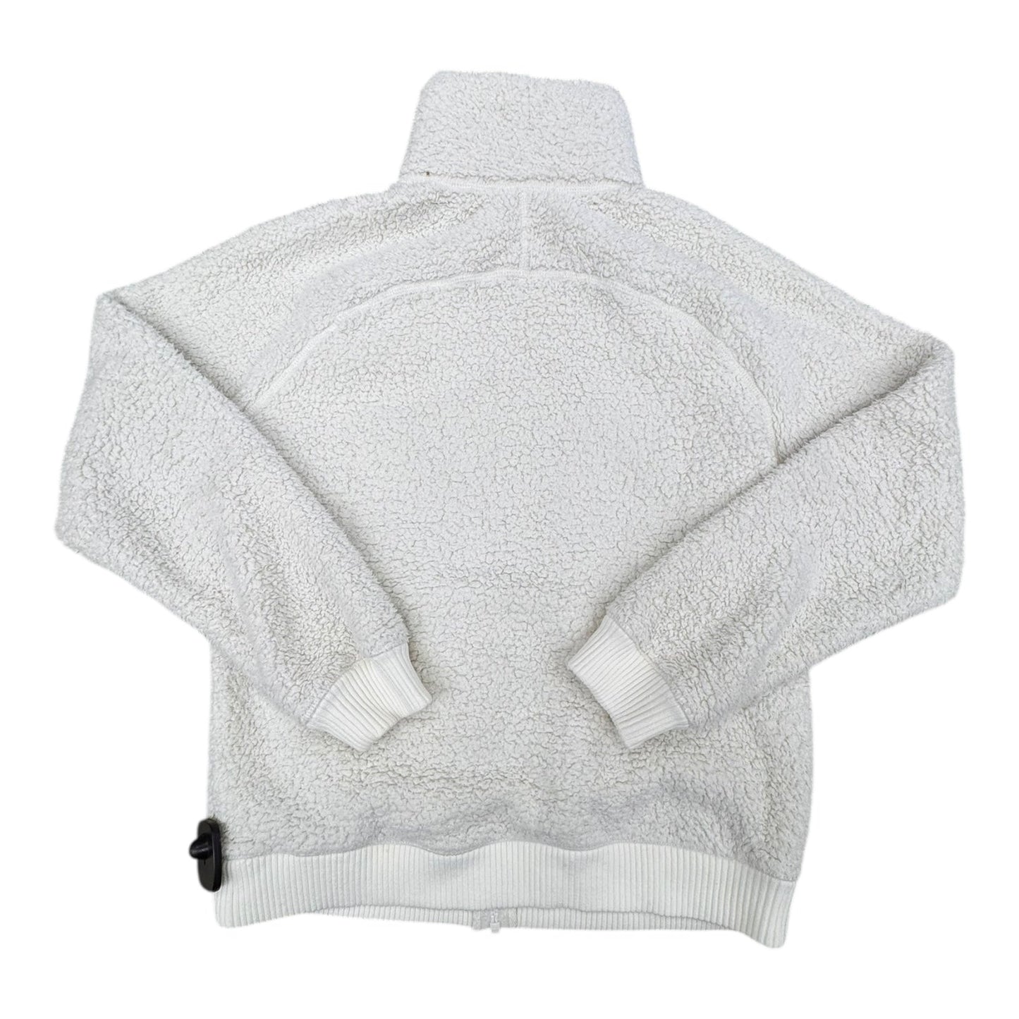 Athletic Jacket By Athleta In Cream, Size:Xs