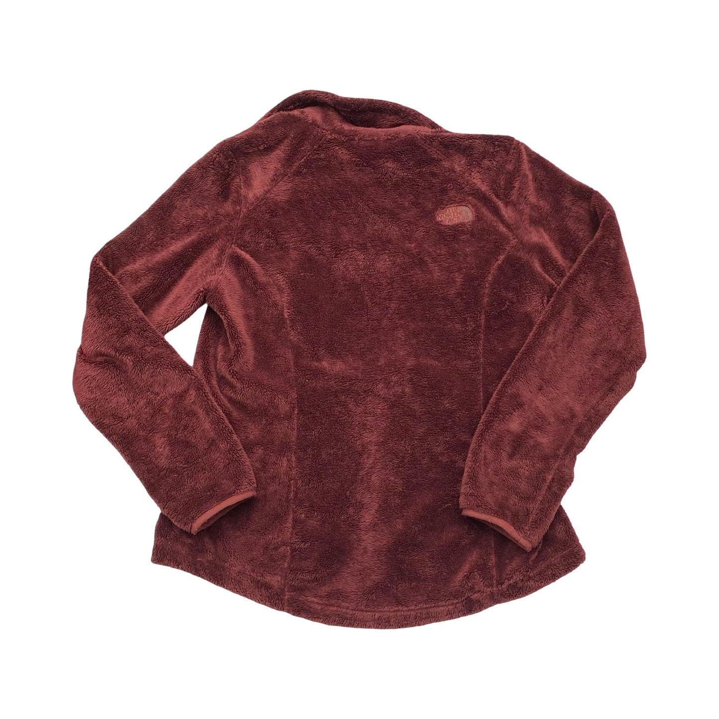 Jacket Faux Fur & Sherpa By The North Face In Maroon, Size:M