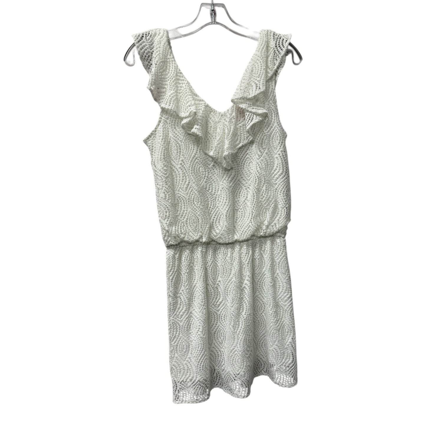 Romper Designer By Lilly Pulitzer In White, Size:S