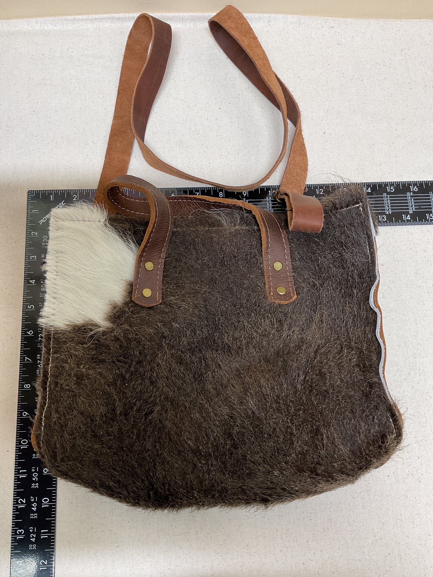 Handbag By Cmb In Brown, Size:Medium
