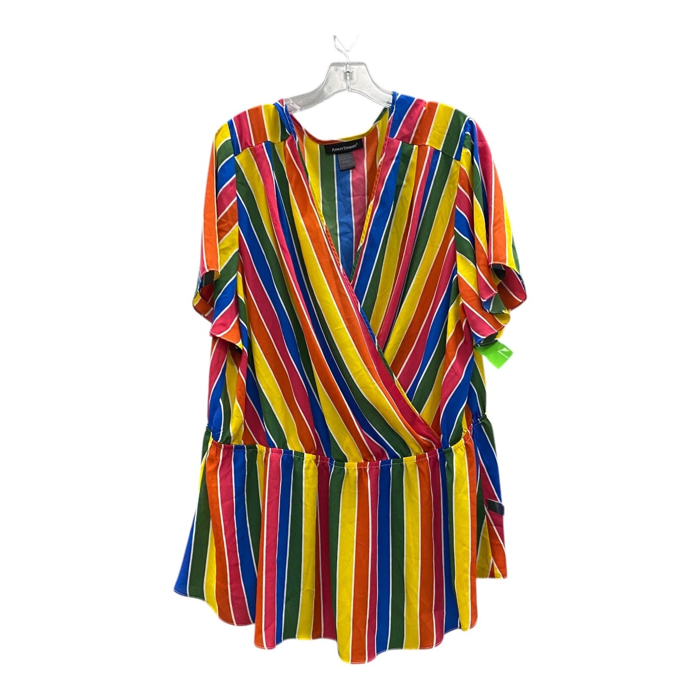 Top Ss By Ashley Stewart In Multi, Size:4X