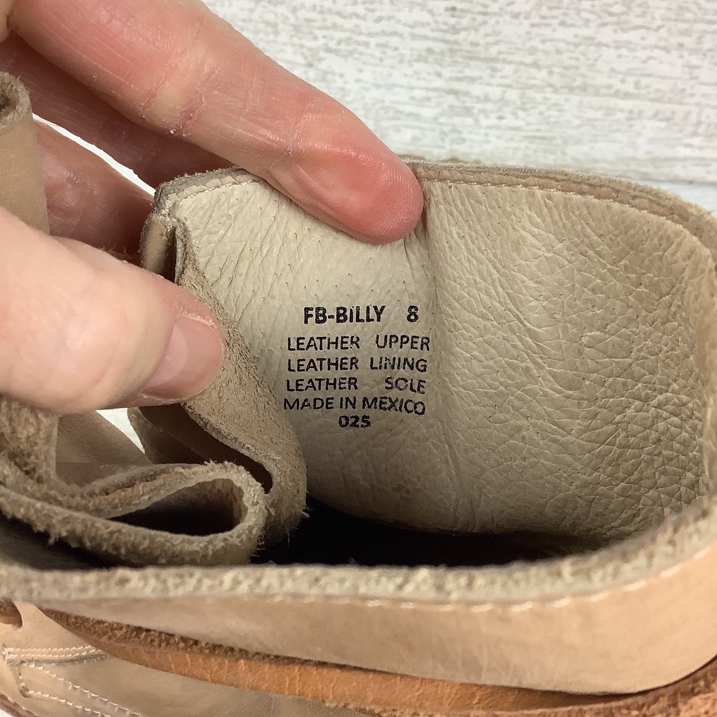 Boots Ankle Heels By Freebird In Brown, Size: 8