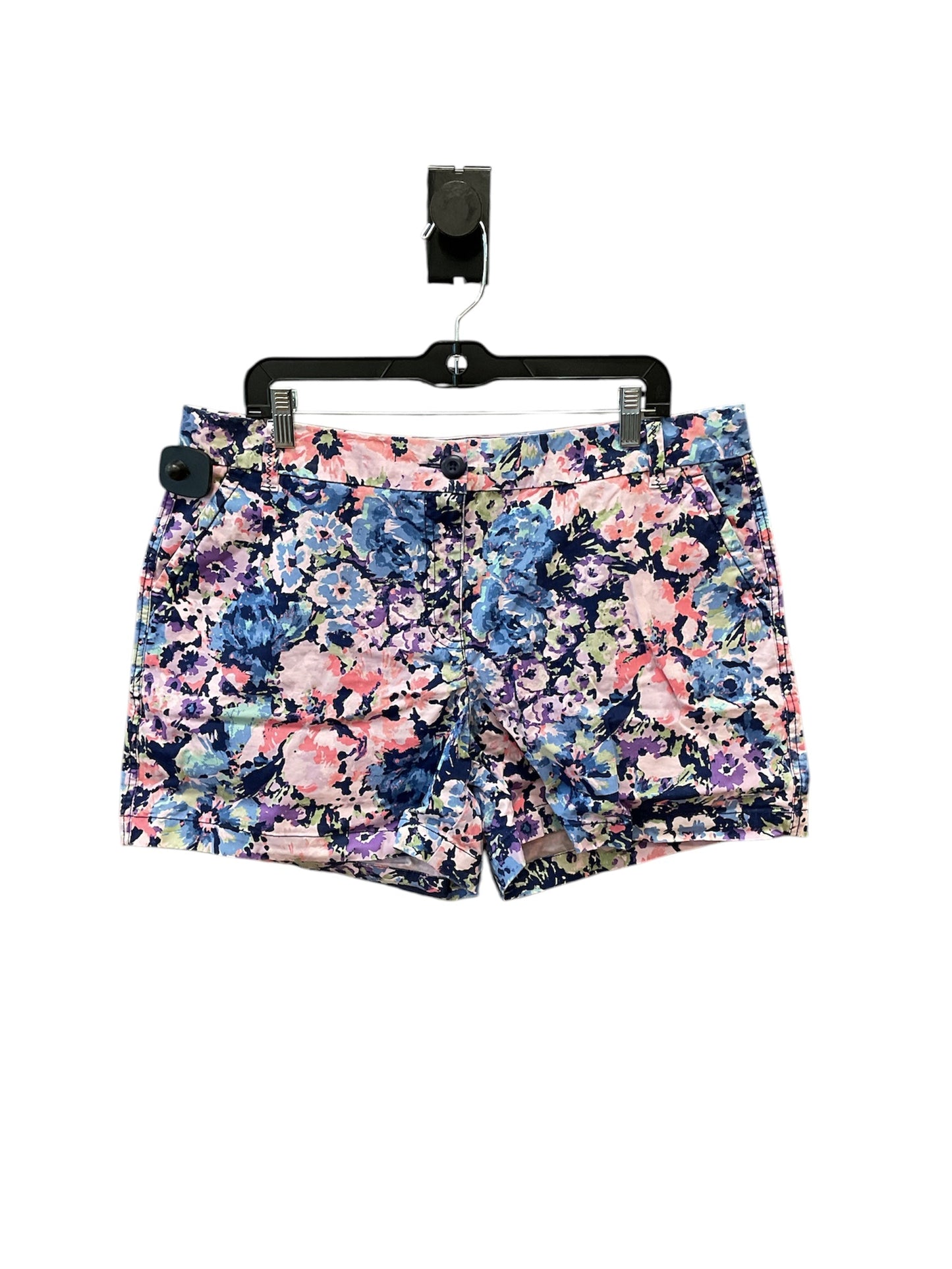 Shorts By Crown And Ivy In Floral Print, Size:14