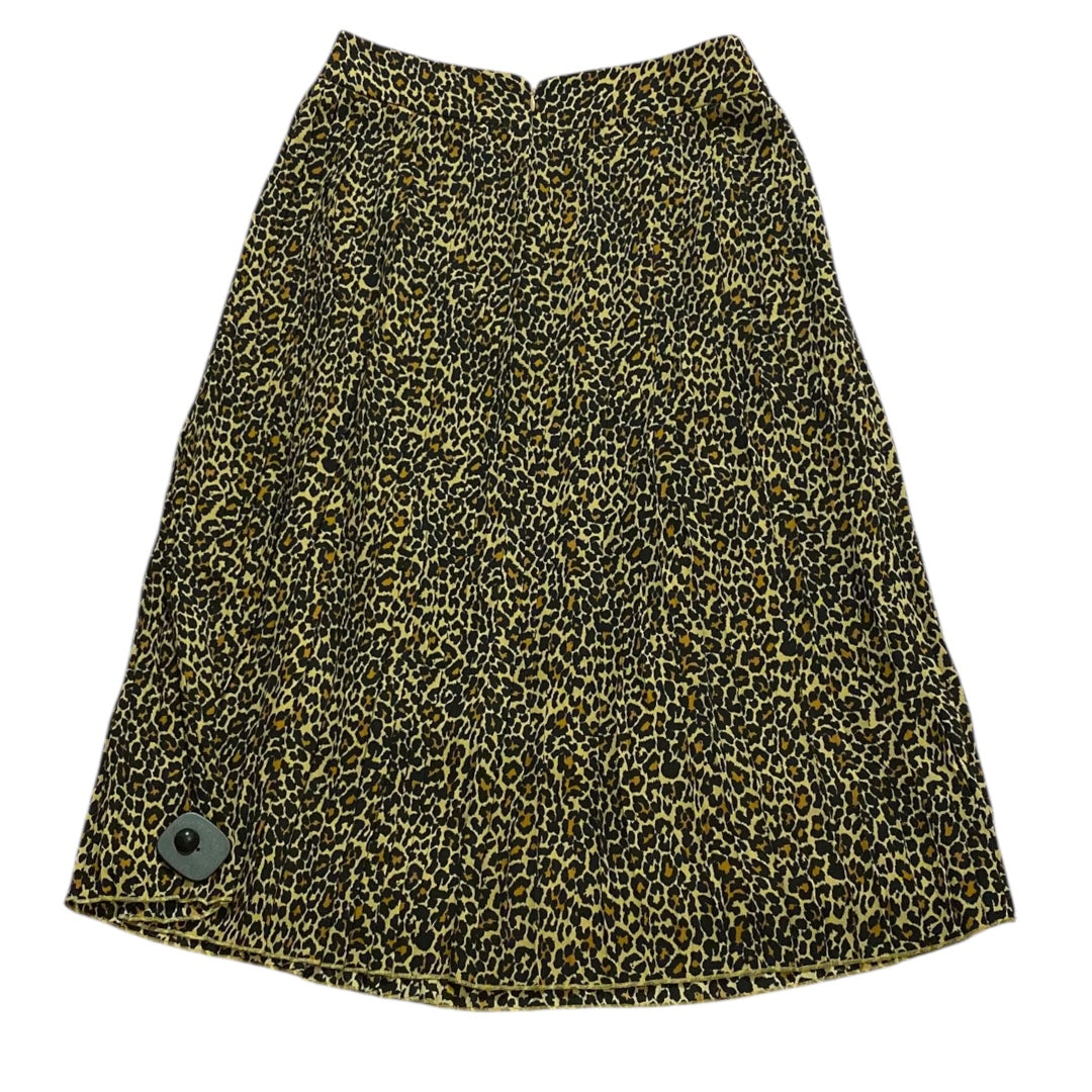 Skirt Maxi By J. Crew In Animal Print, Size:8