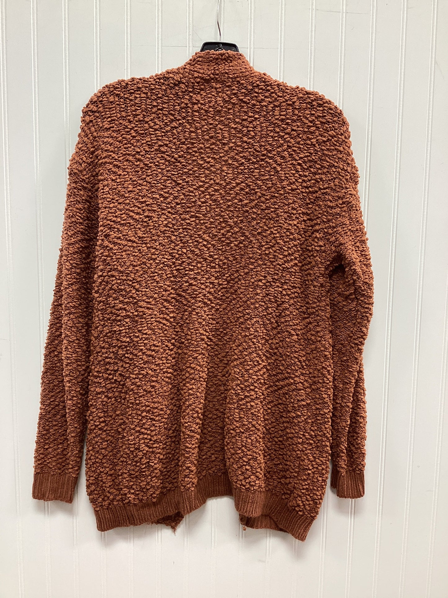Sweater Cardigan By Pulse In Brown, Size:S