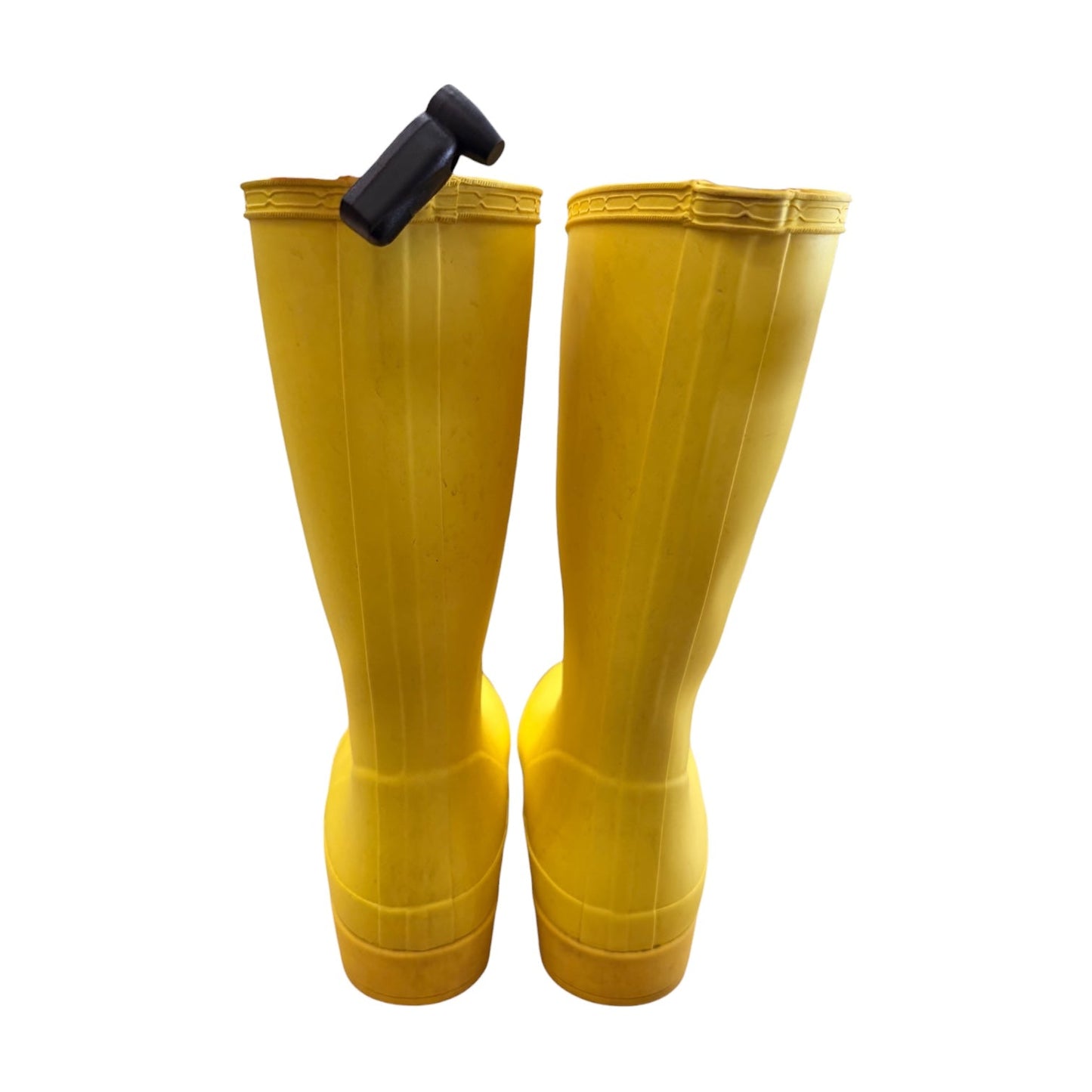 Boots Rain By Hunter In Yellow, Size:6