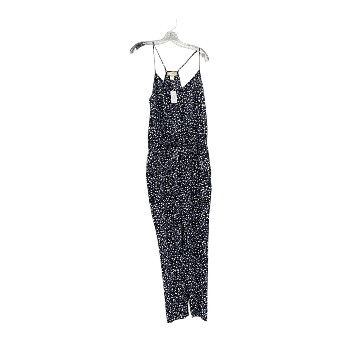 Jumpsuit By Loft In Black & Blue, Size:S