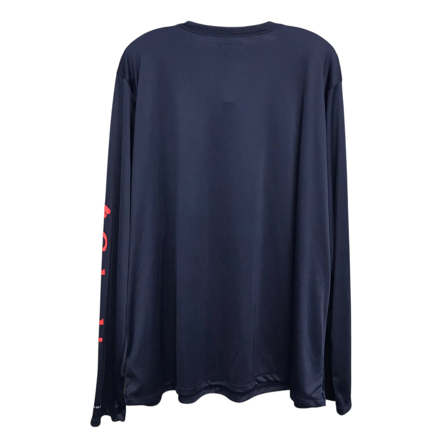 Athletic Top Ls Crewneck By Columbia In Navy, Size:3X