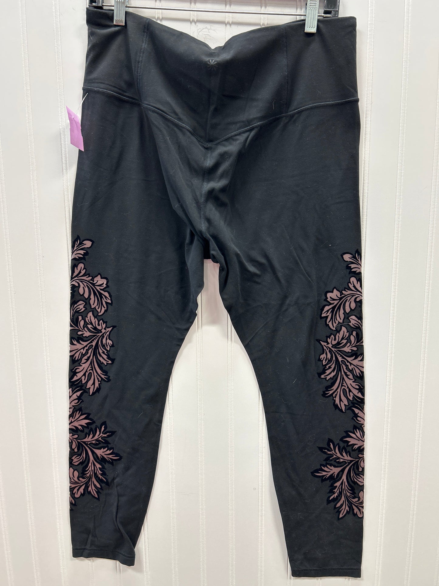 Athletic Leggings By Athleta In Black, Size:Xl