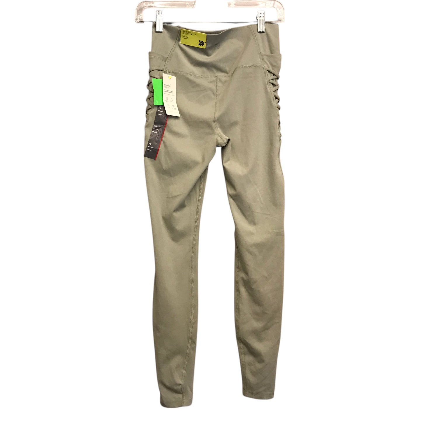 Athletic Leggings By All In Motion In Green, Size:Xs