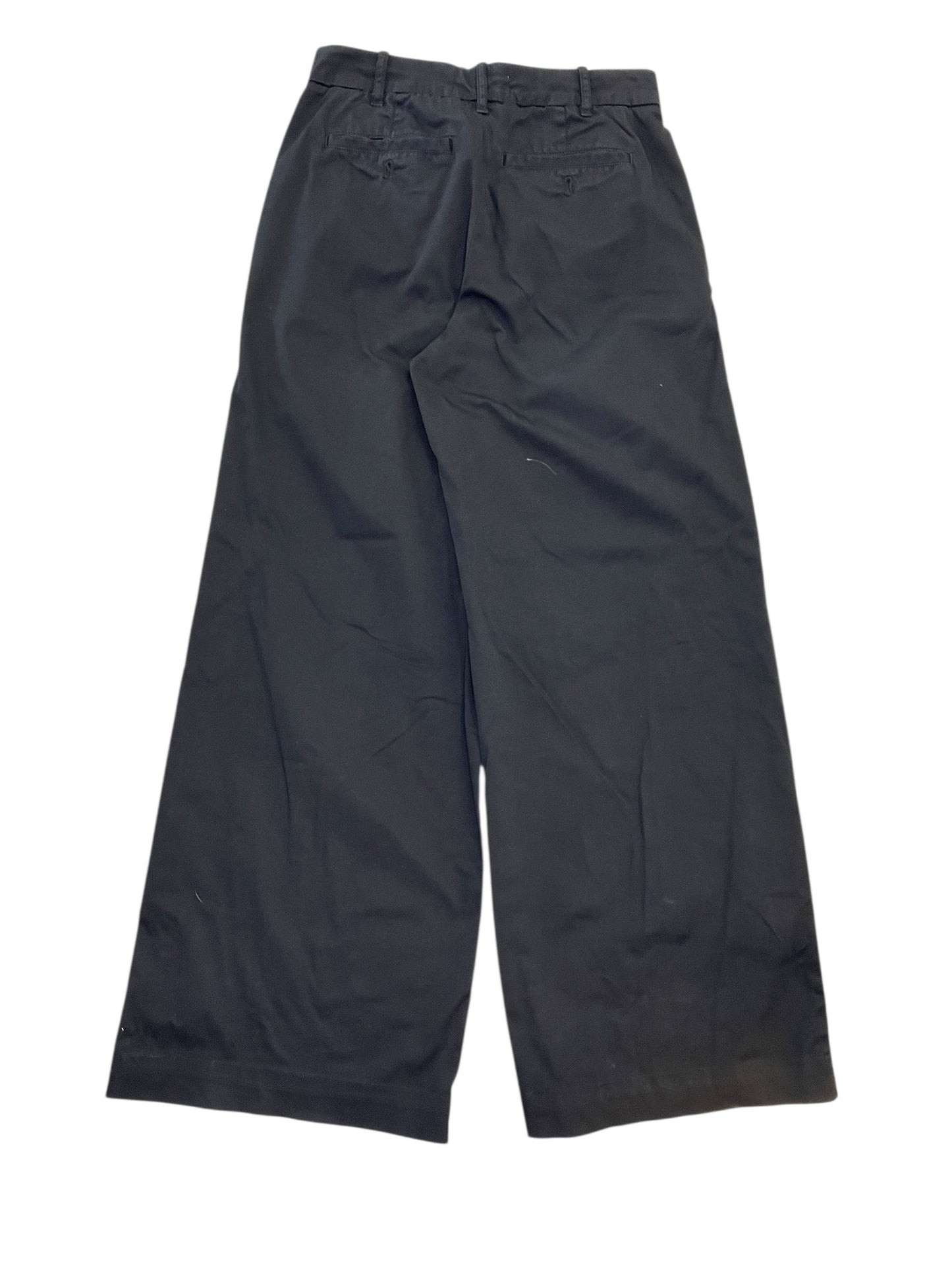 Pants Wide Leg By Everlane In Black, Size:Xs