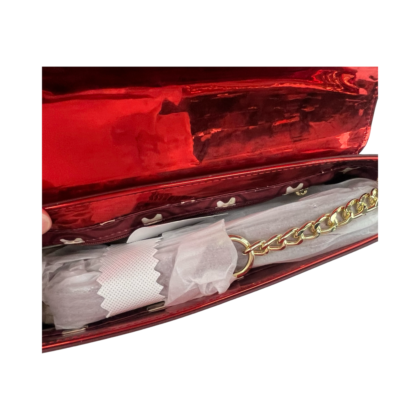 Crossbody By Clothes Mentor In Red, Size:Medium