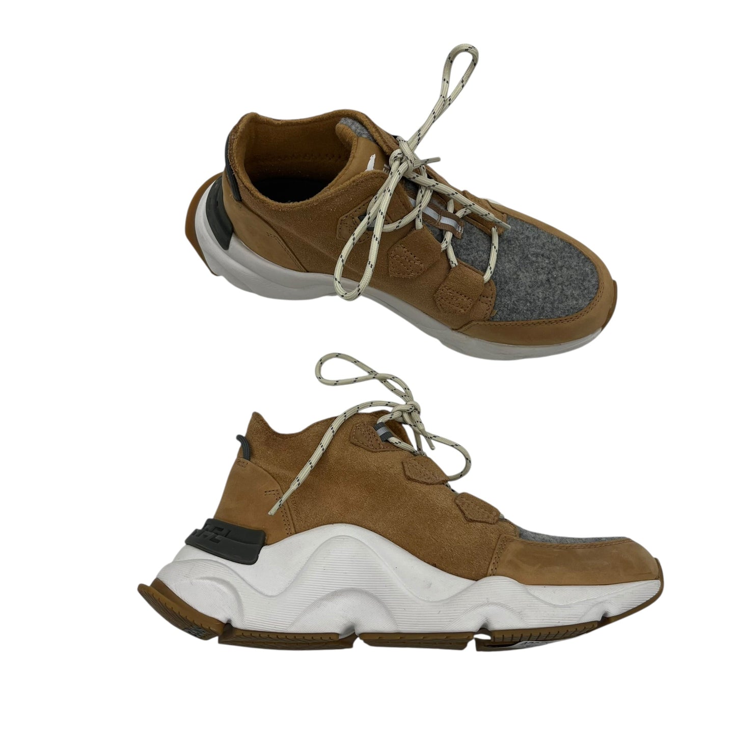 Shoes Sneakers By Sorel In Brown & Grey, Size:7.5