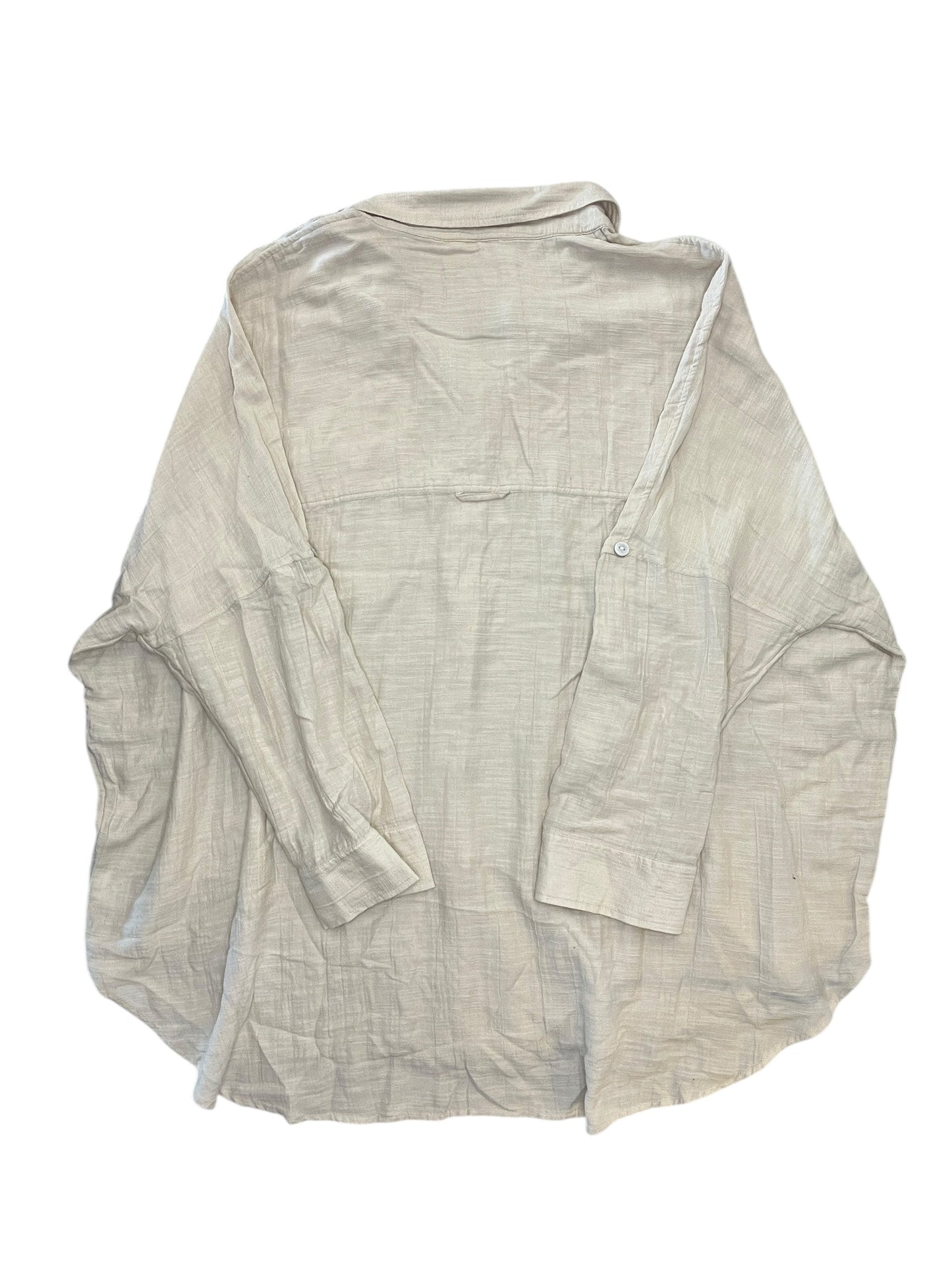 Swimwear Cover-Up By American Eagle In Ivory, Size:L