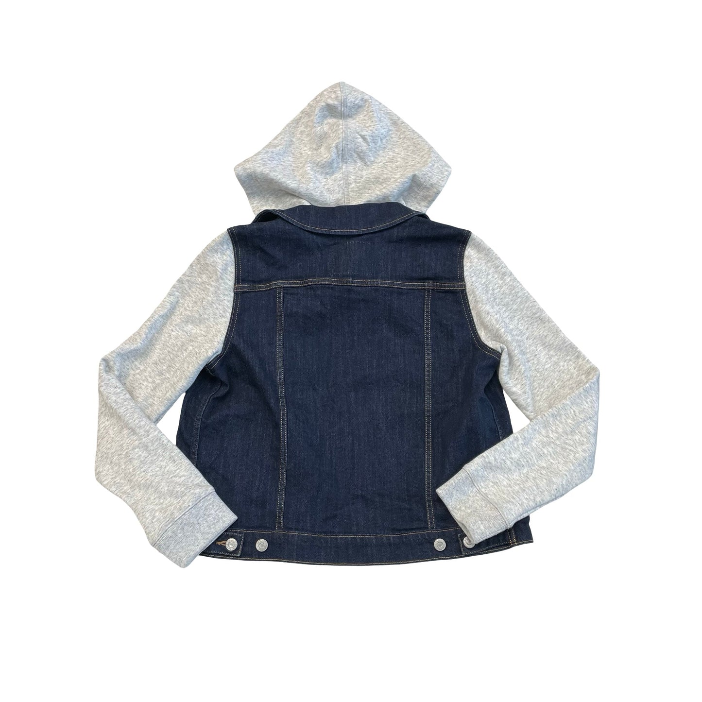 Jacket Denim By Levis In Blue Denim, Size:M