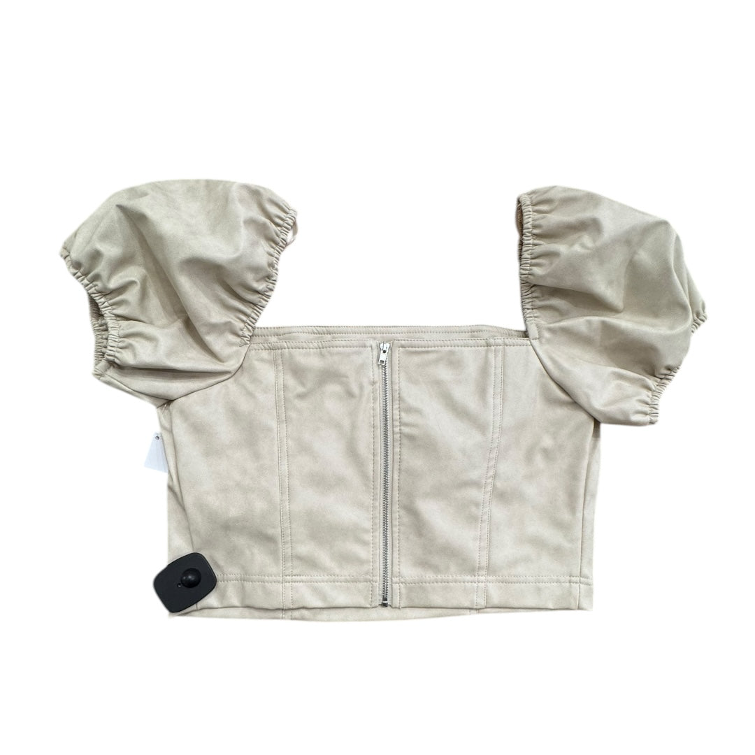 Top Ss By 7 For All Mankind In Tan, Size:M