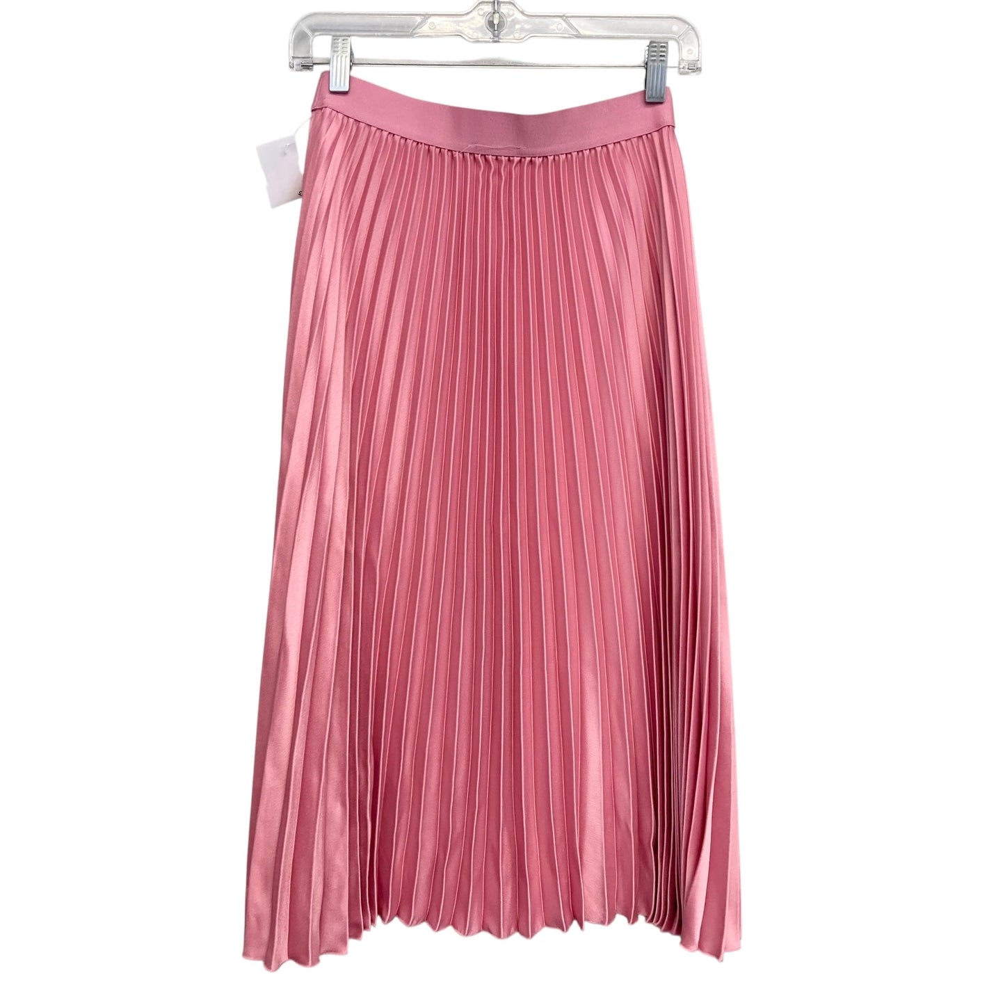 Skirt Midi By H&M In Pink, Size:4
