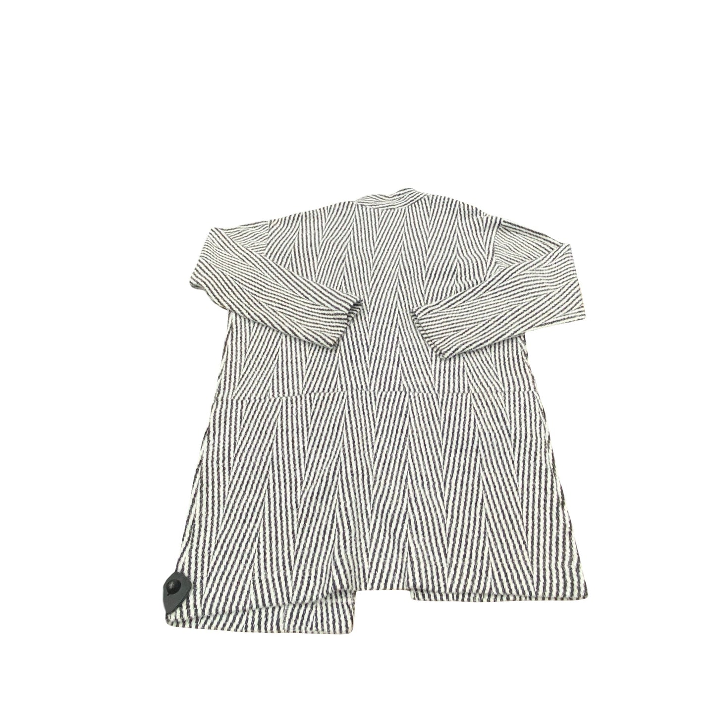 Sweater Cardigan By Express In Black & White, Size:S