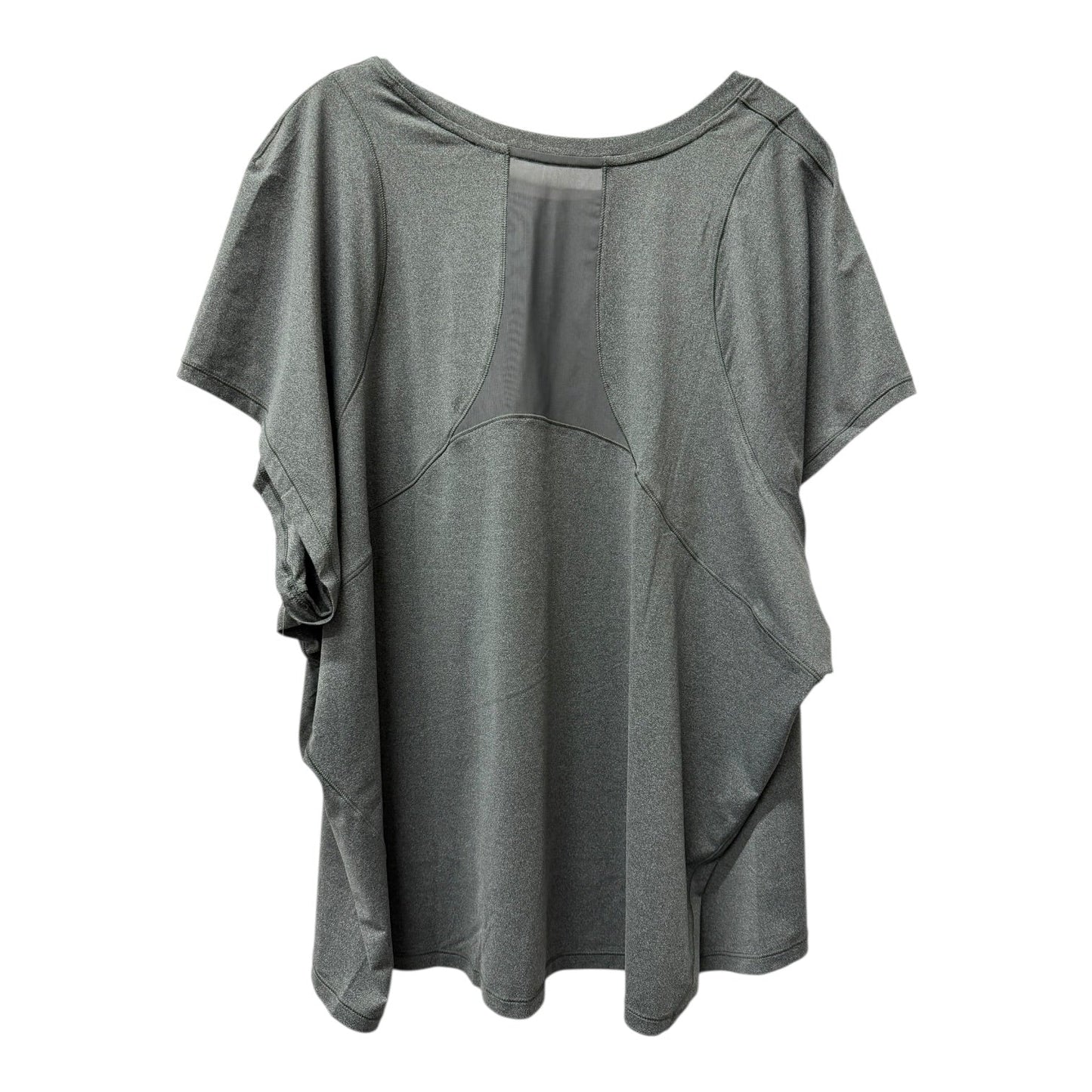 Athletic Top Ss By All In Motion In Grey, Size:3X