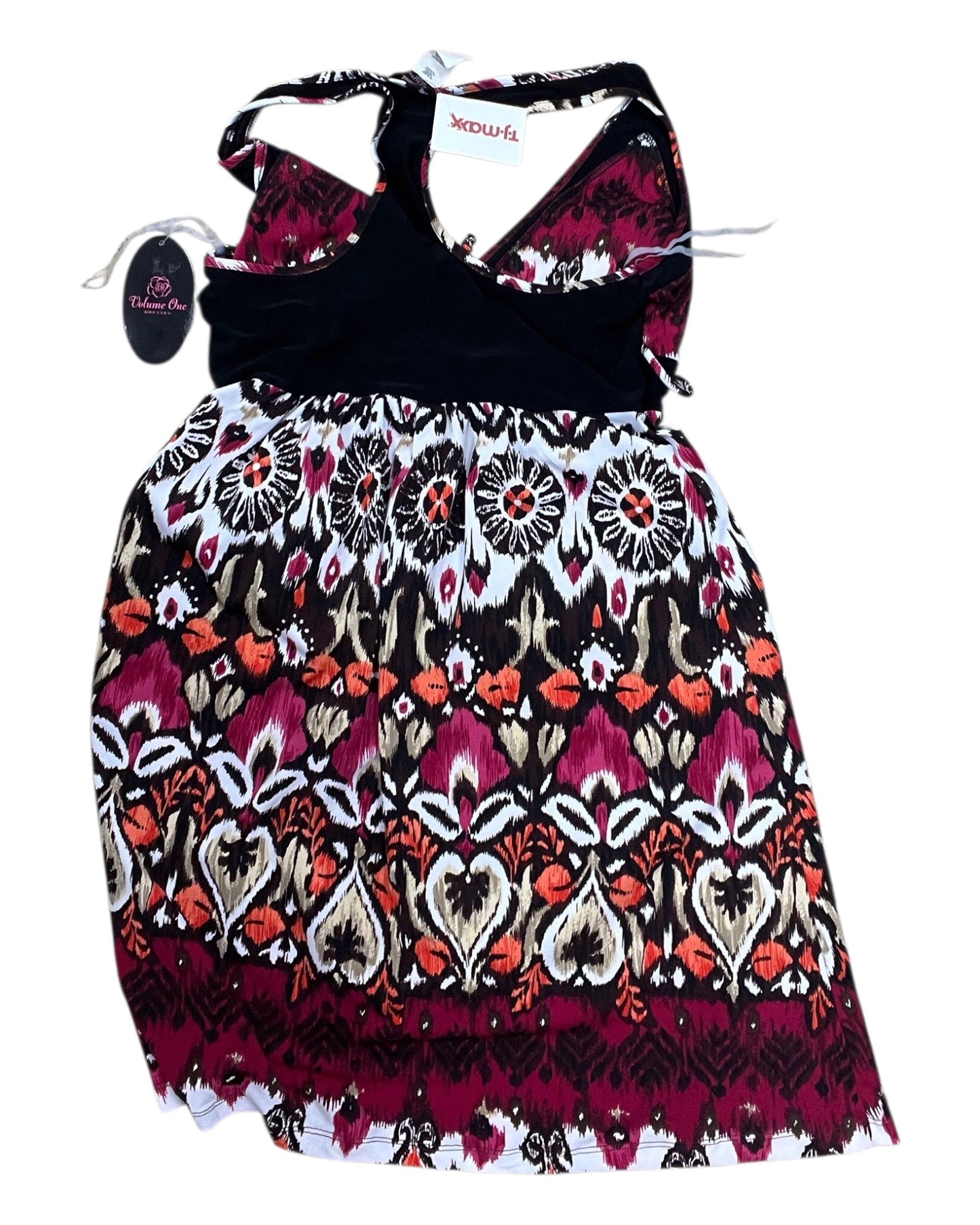 Dress Casual Short By Clothes Mentor In Black & Pink, Size:M